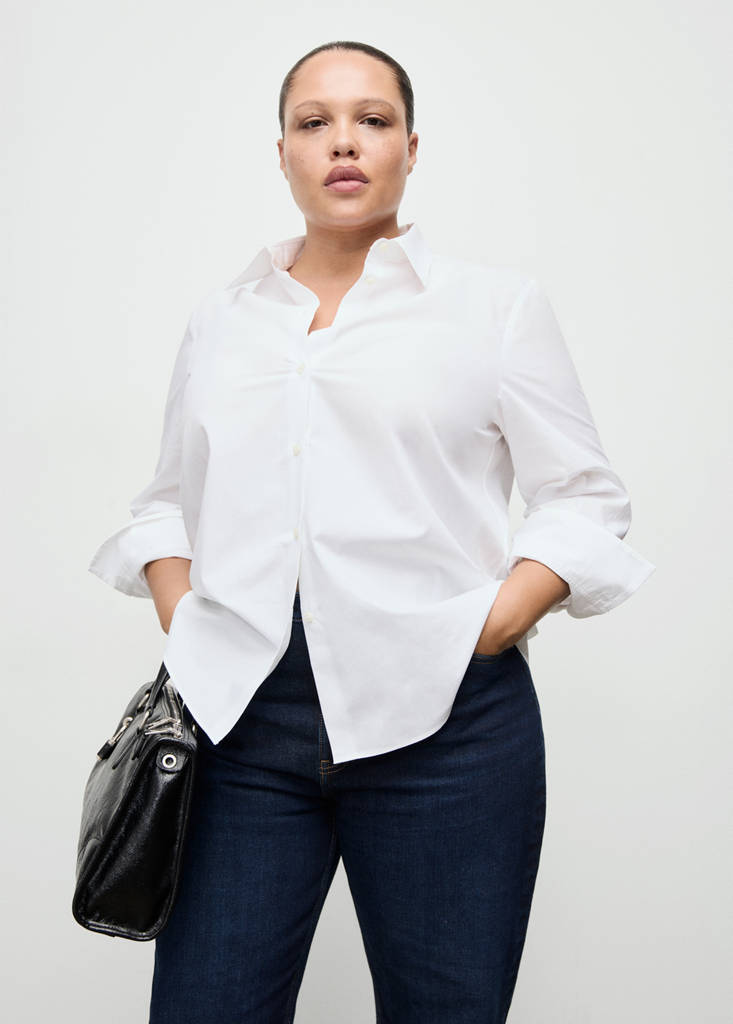 Mom2000 high-rise jeans — Dark Blue