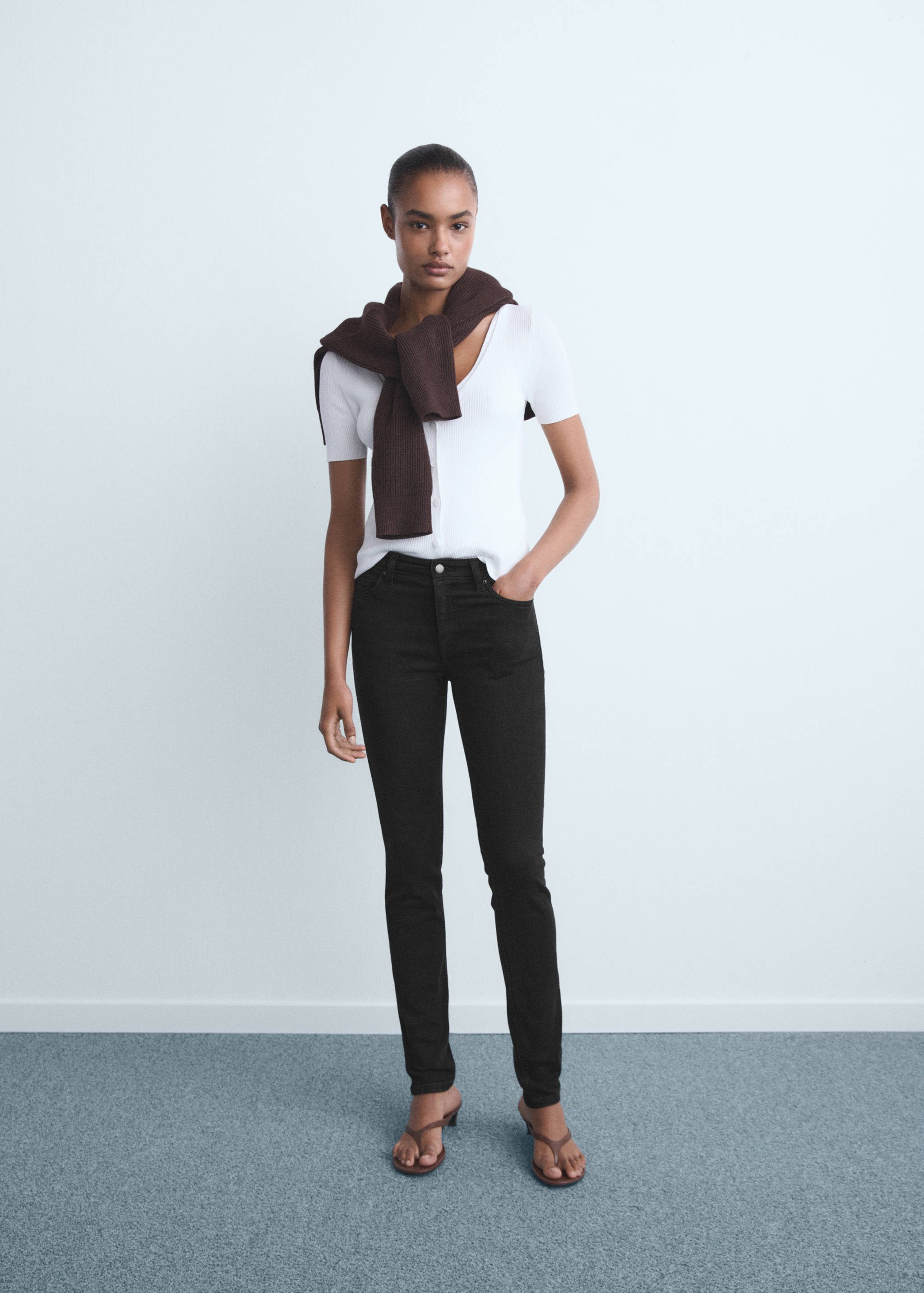 Jean skinny taille normale - Plan général