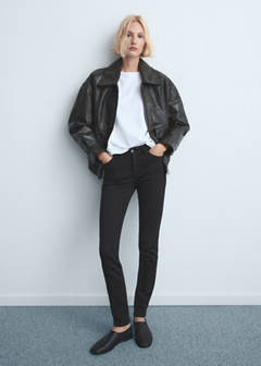 Mid-rise skinny jeans — Black denim 2