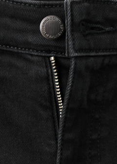 Mid-rise skinny jeans — Black denim 10
