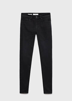 Mid-rise skinny jeans — Black denim 9