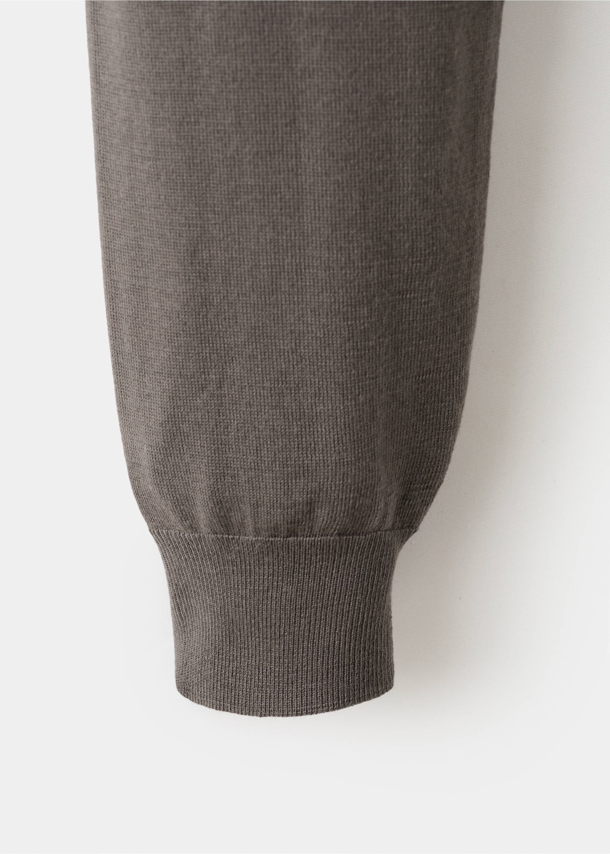 Jersey 100% lana cuello alto - Detalle del artículo 0, Marrón medio. Ref: 27031287-00.