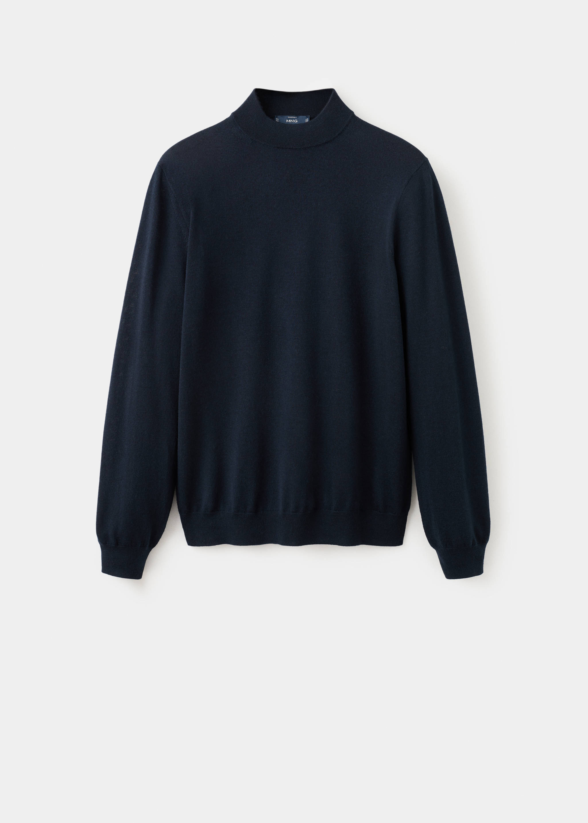 Jersey 100% lana cuello alto - Artículo sin modelo