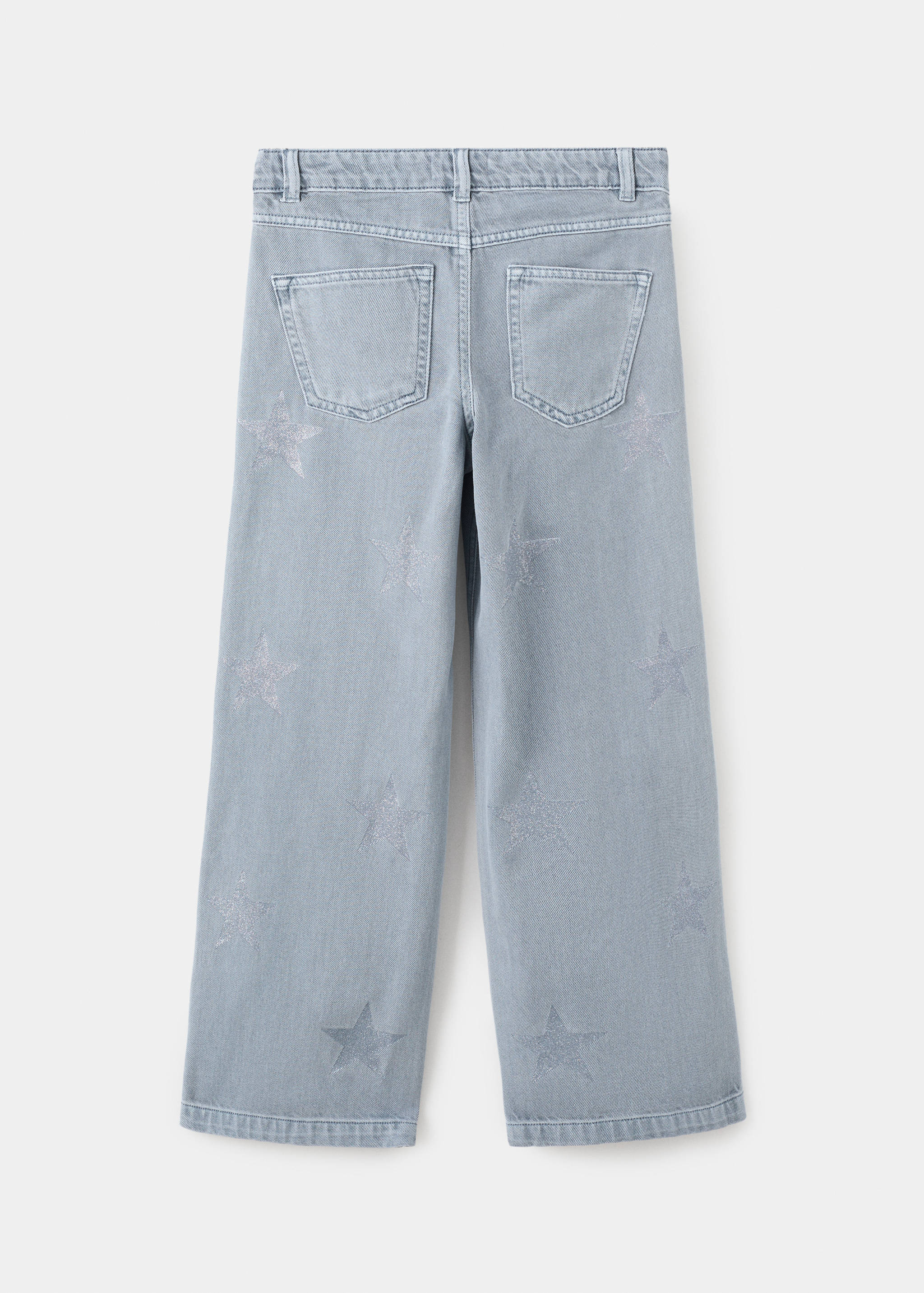 Jean étoiles brillant - Verso de l’article