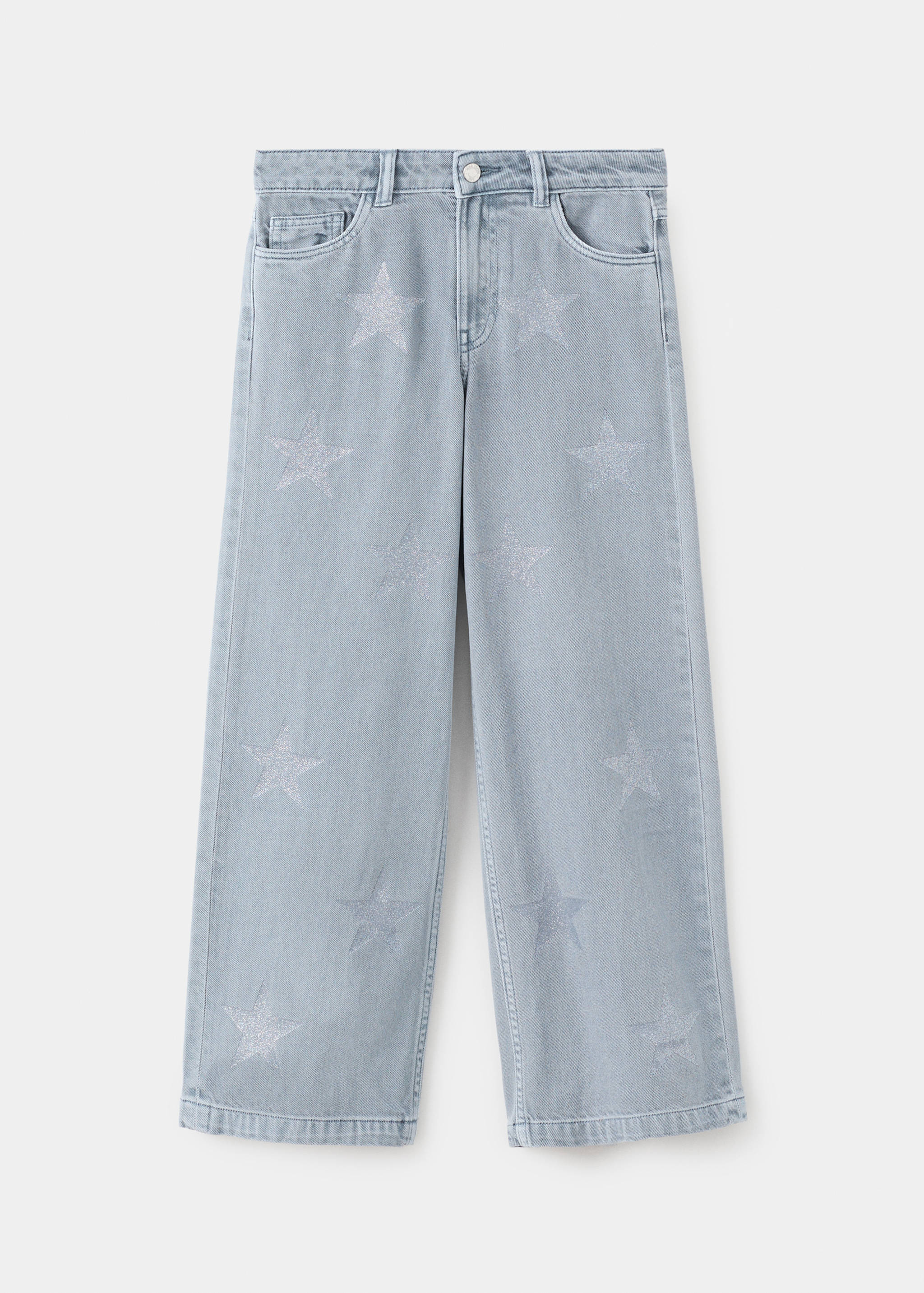 Jeans with glitter star detailing - Article without model