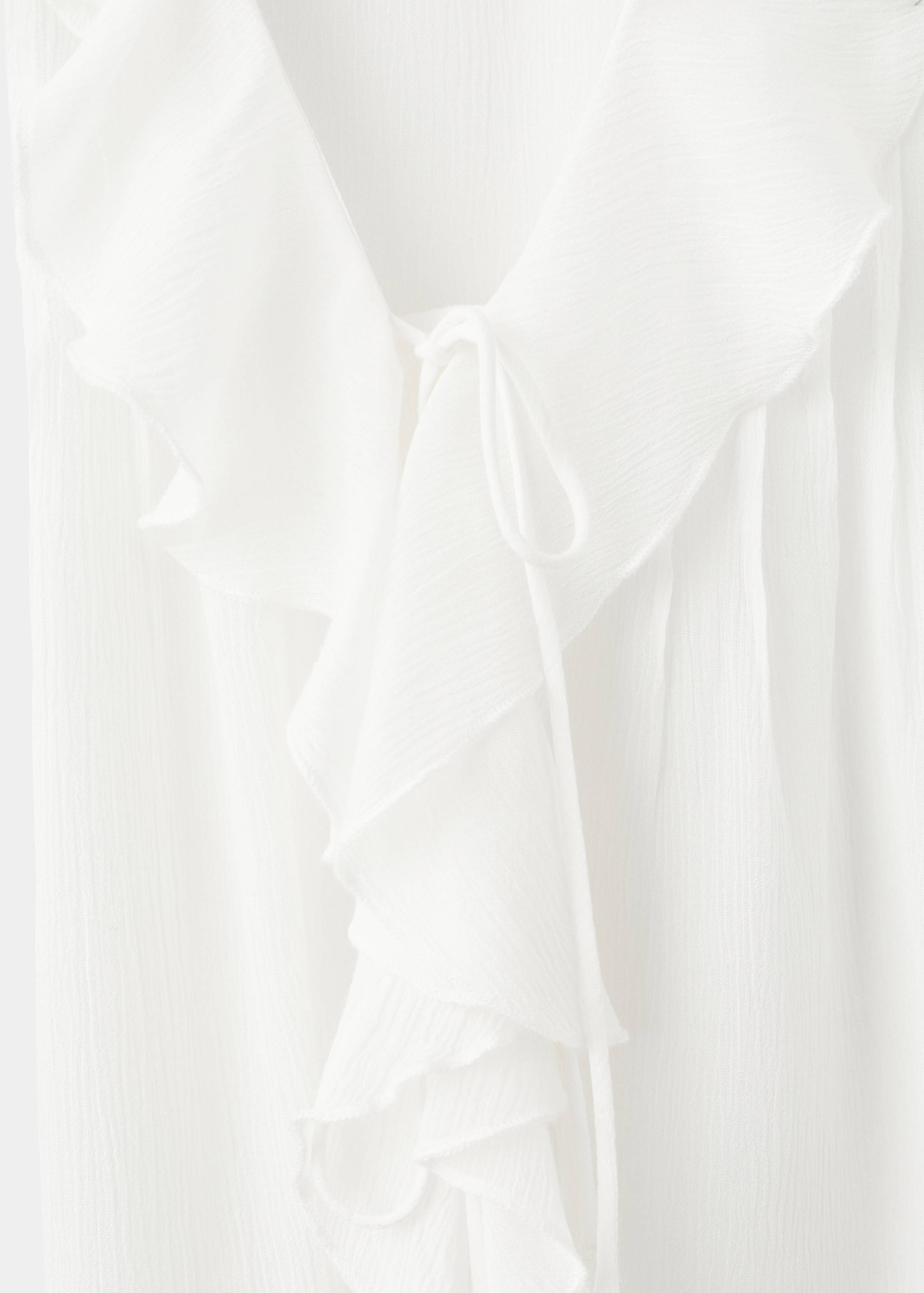 Легкая блуза с воланами - Деталь изделия 8