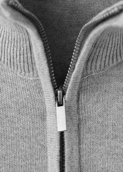 Perkins-neck sweater — Medium Heather Grey 6