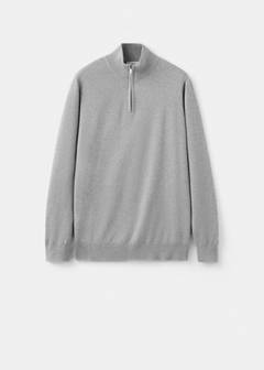 Perkins-neck sweater — Medium Heather Grey 3