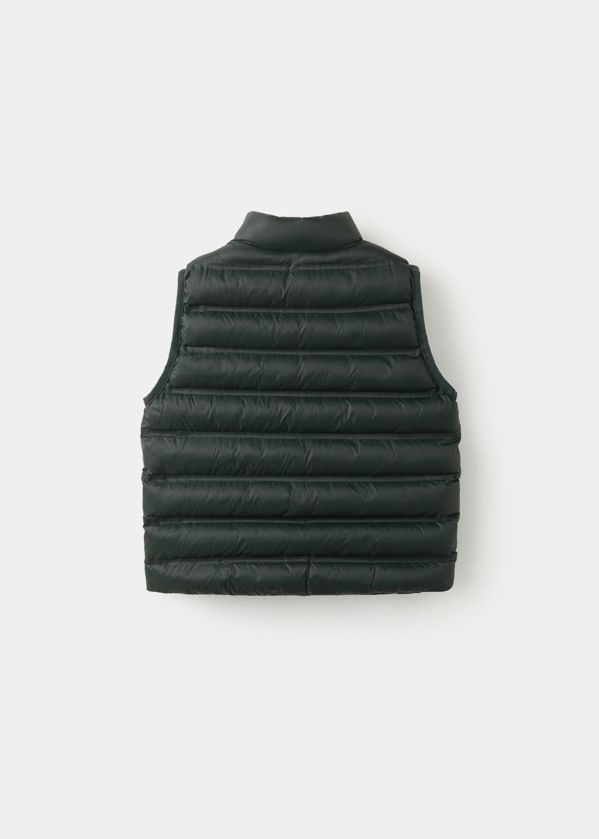 Quilted gilet - Reverse of the article