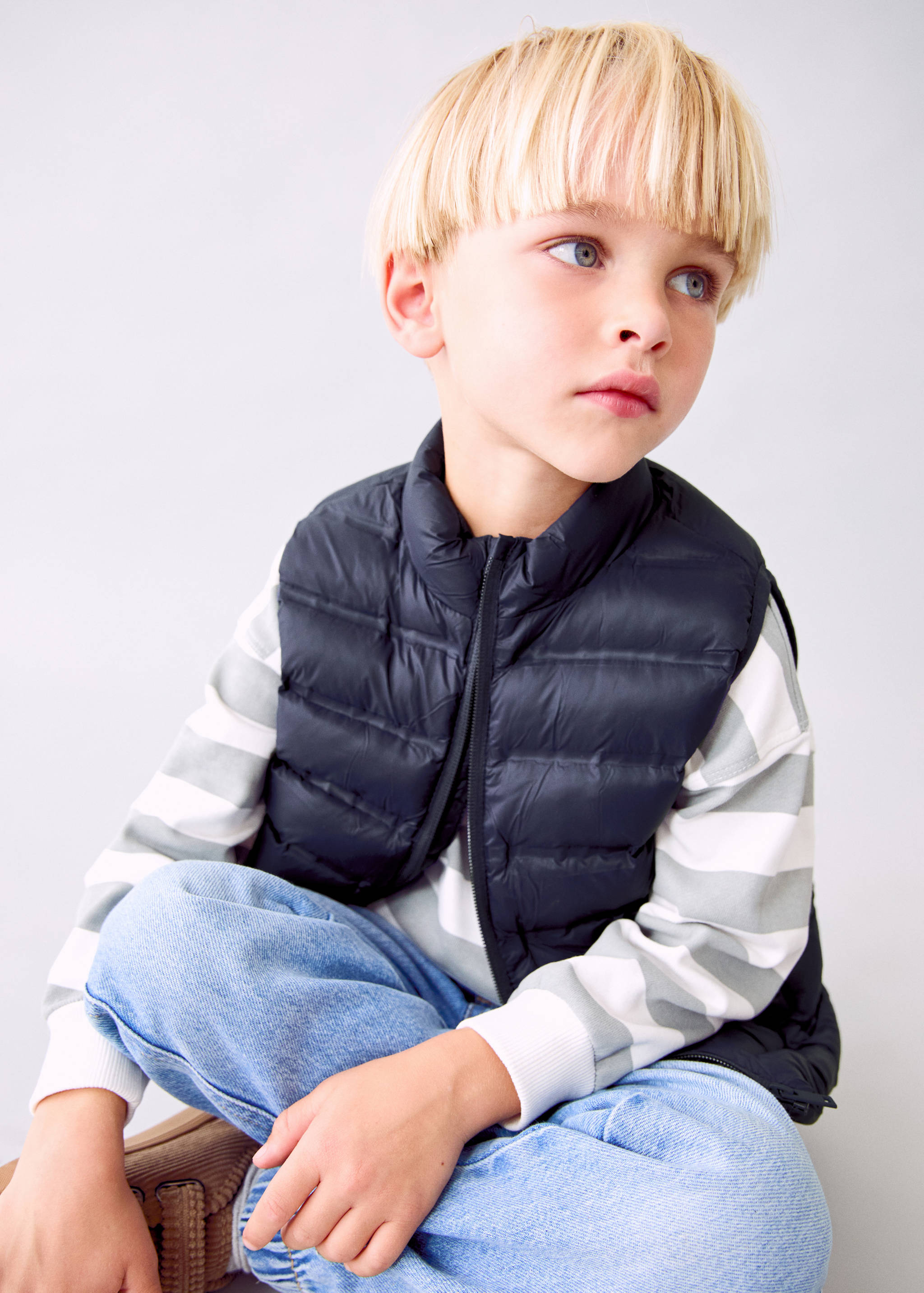 Quilted gilet - Medium plane