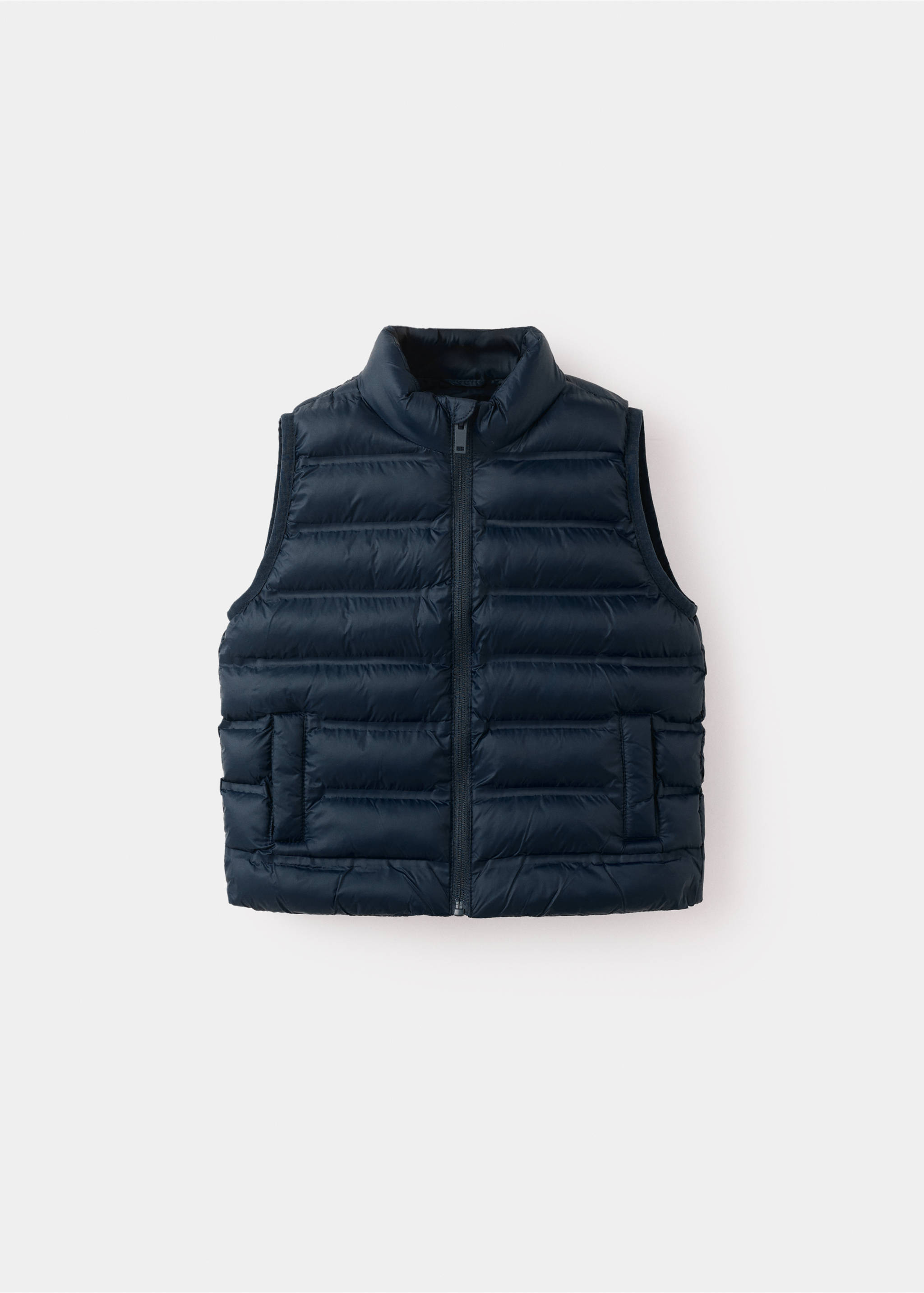 Quilted gilet - Article without model, Navy. Ref: 27031317-00.