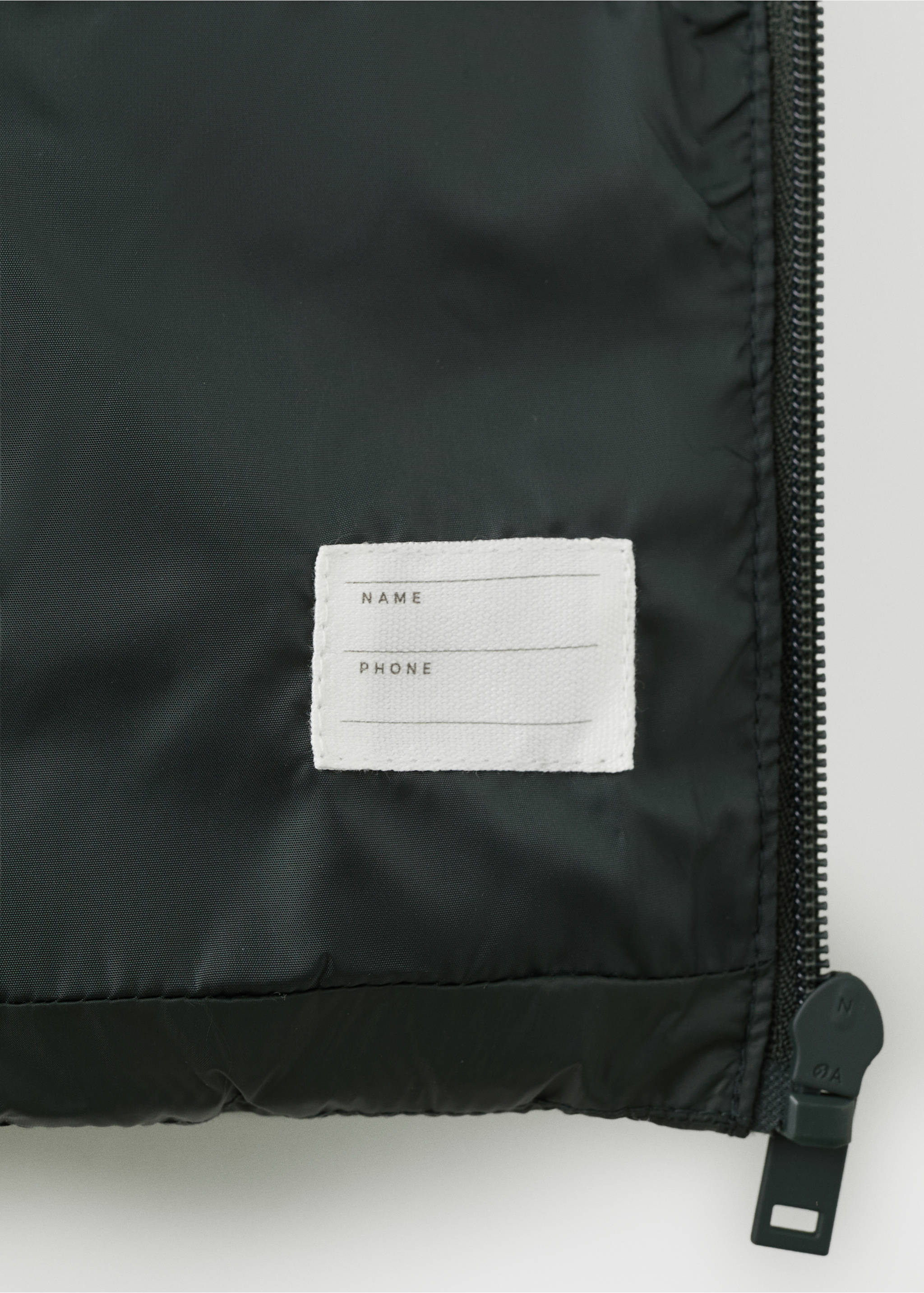 Chaleco acolchado - Detalle del artículo 0, Khaki. Ref: 27031318-00.