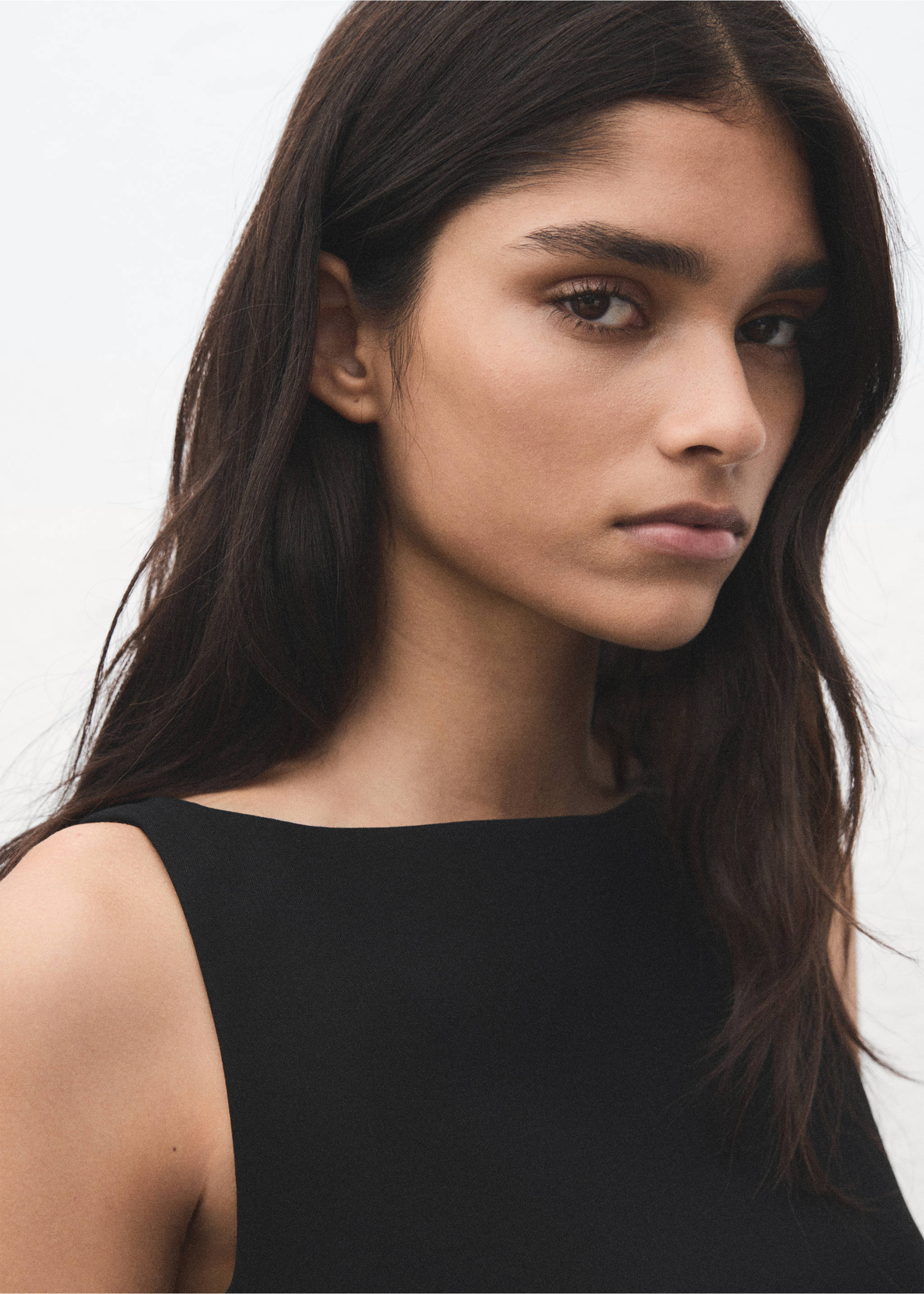 Gilet costume crop - Détail de l'article 1, Noir. Ref: 27031320-00.