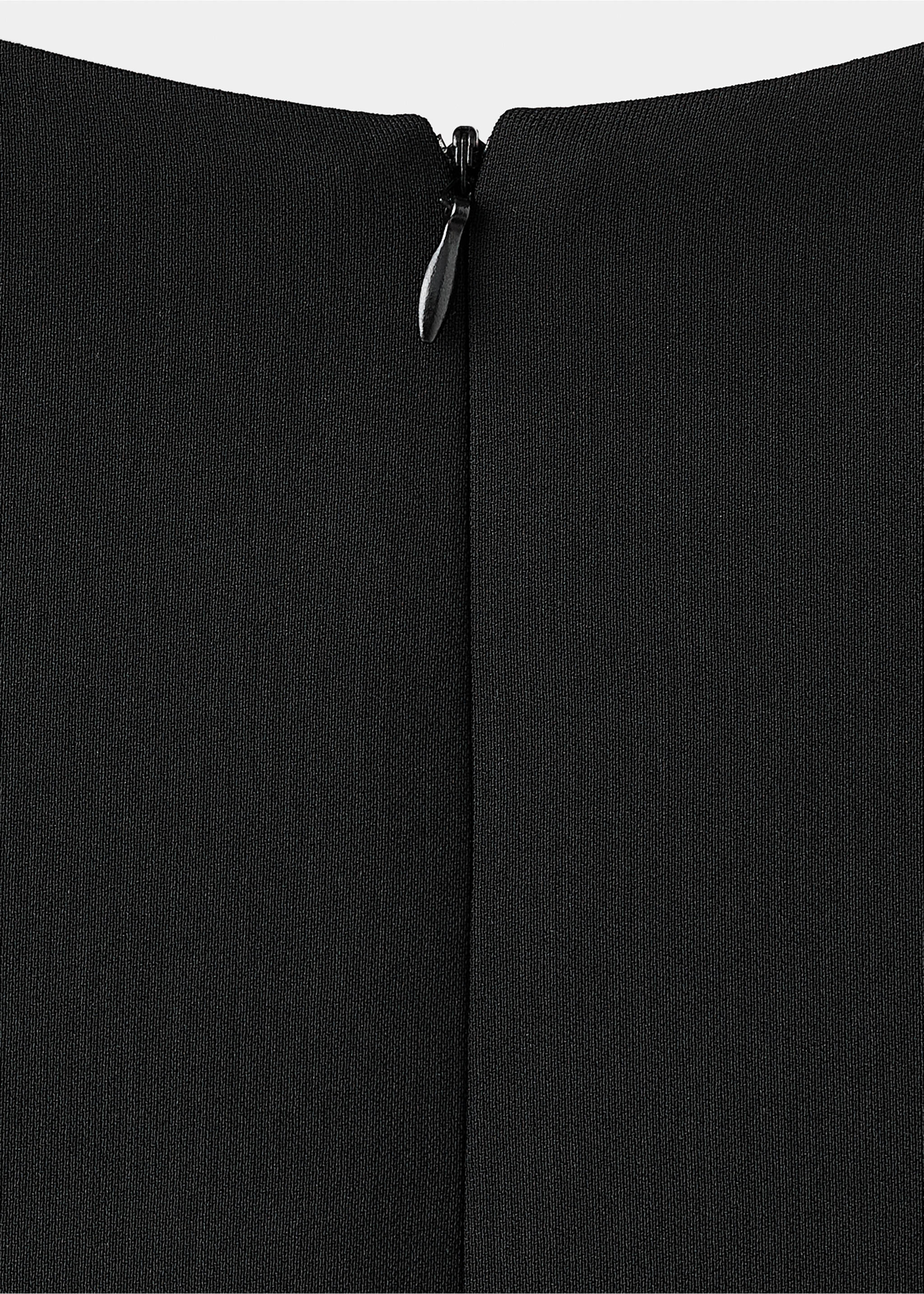 Gilet costume crop - Détail de l'article 0, Noir. Ref: 27031320-00.