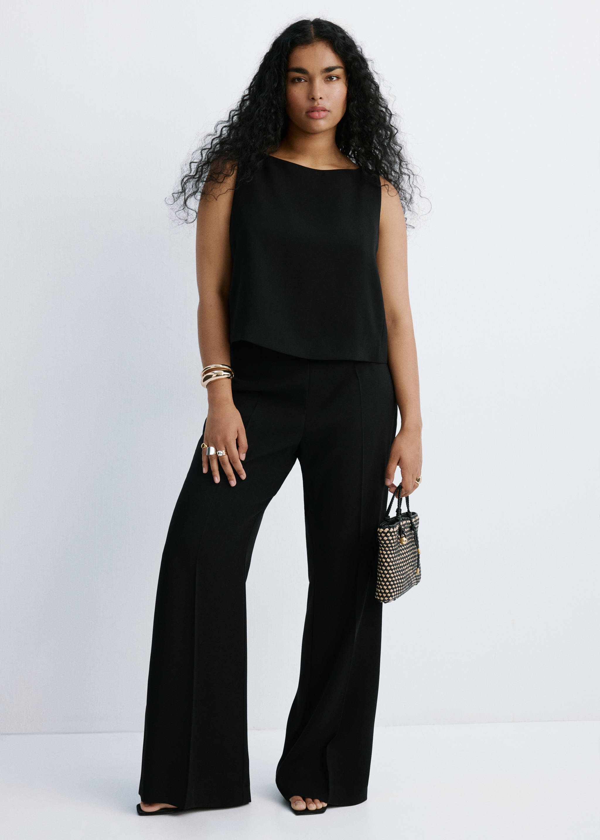 Cropped suit waistcoat - Details of the article 3