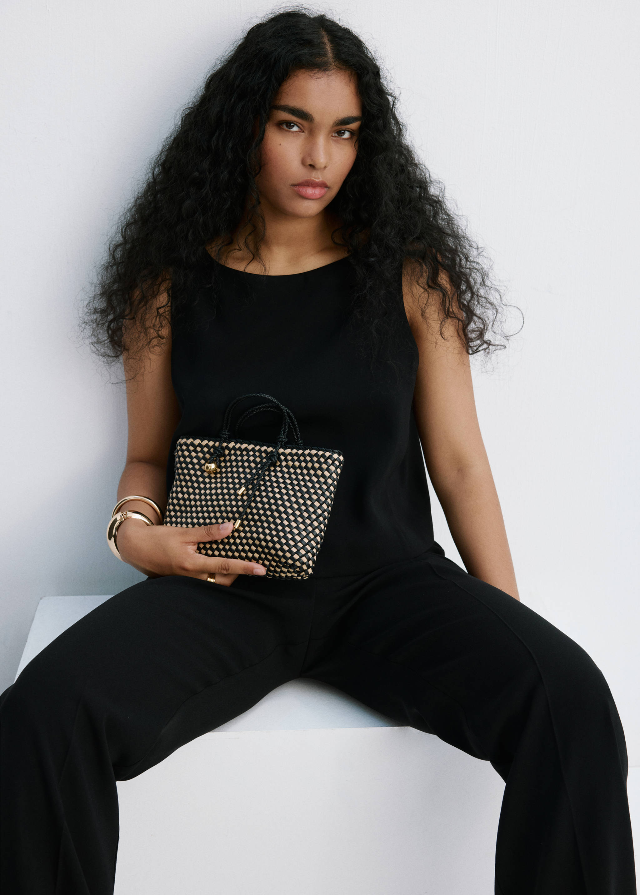 Cropped suit waistcoat - Details of the article 5