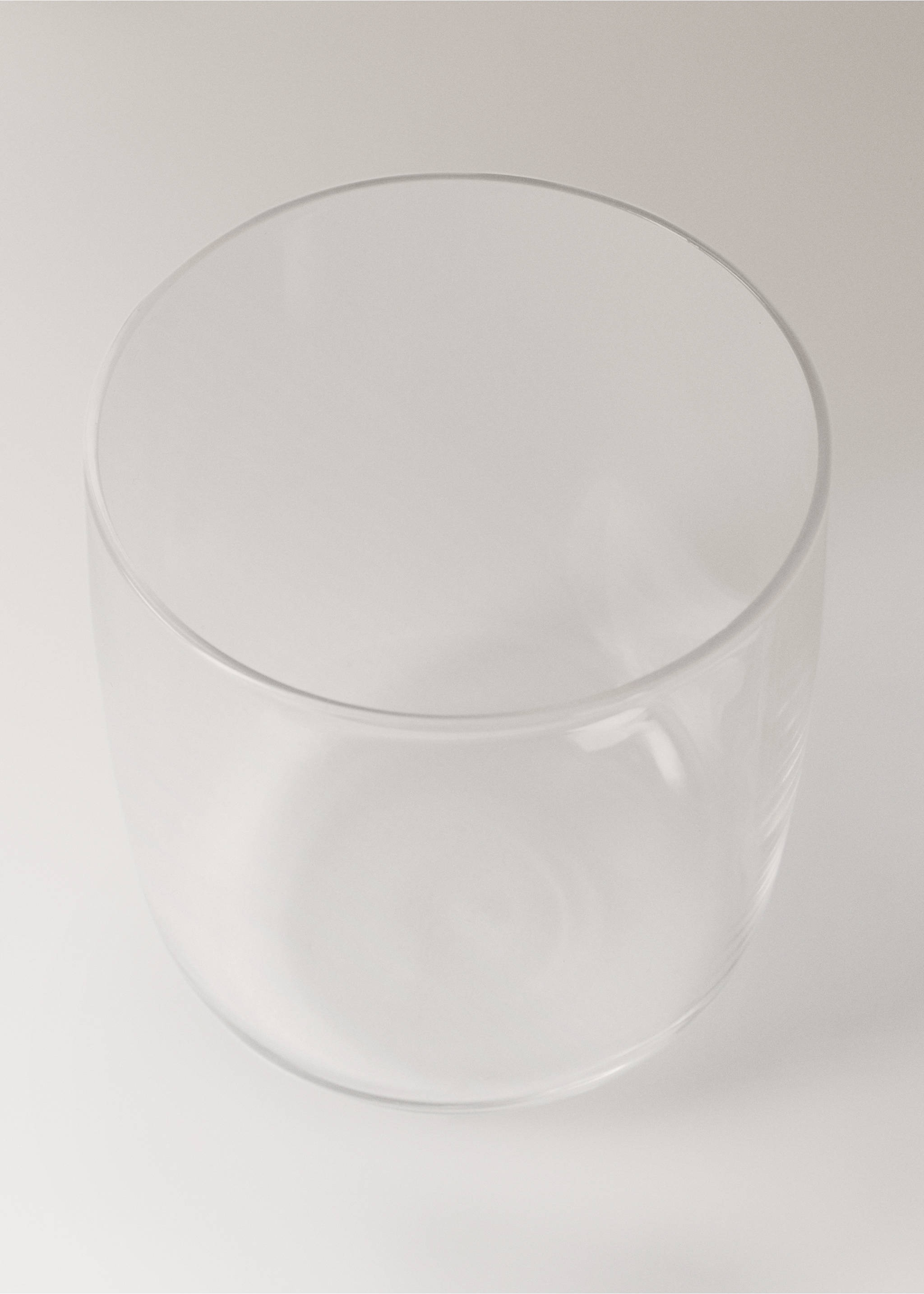 Borosilicate tumbler - Details of the article 1, Ice Grey. Ref: 27031323-00.
