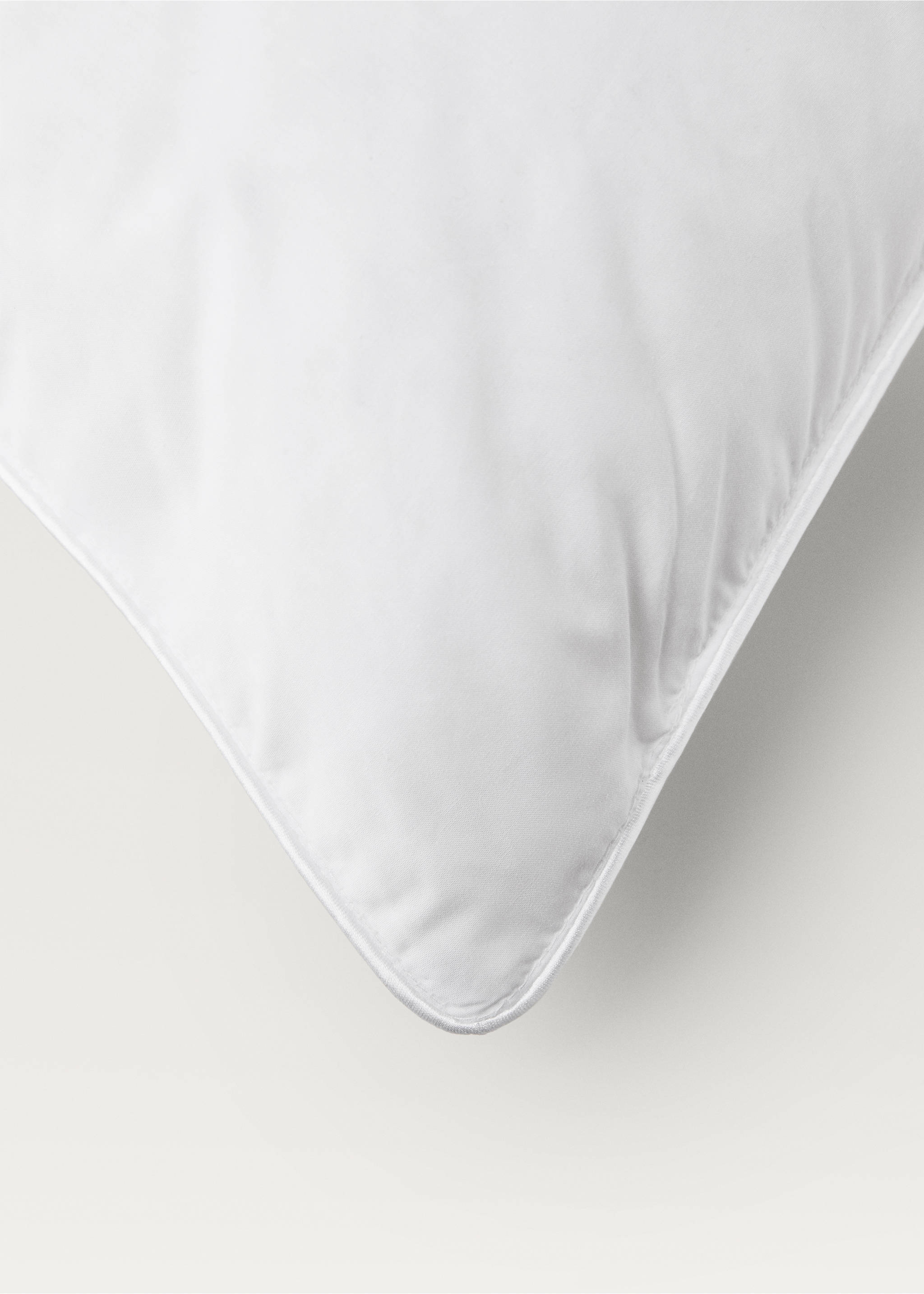 Down feather pillow 40x90 cm - Details of the article 3, White. Ref: 27031327-00.
