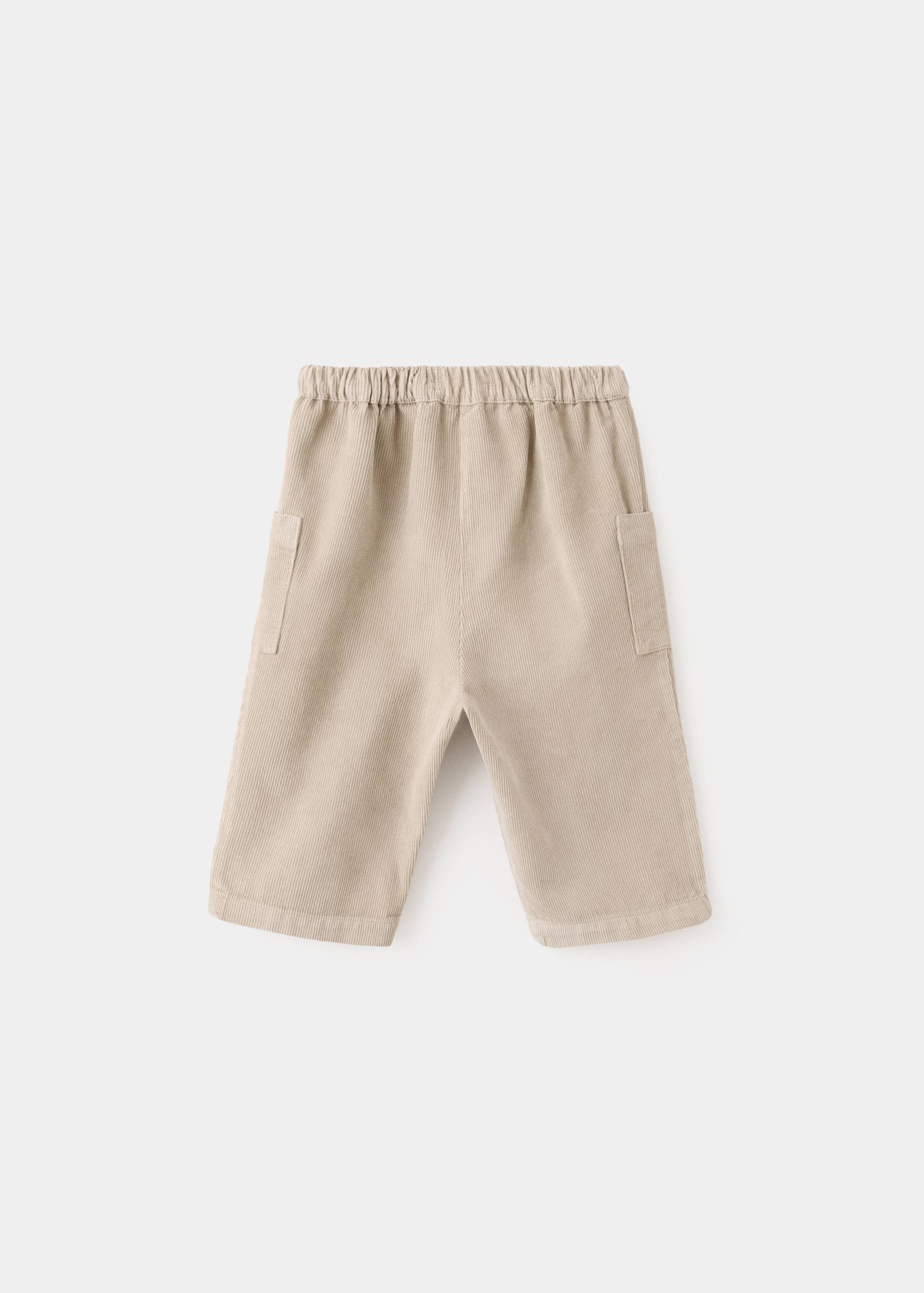 Pantalons pana wideleg - Revers de l'article