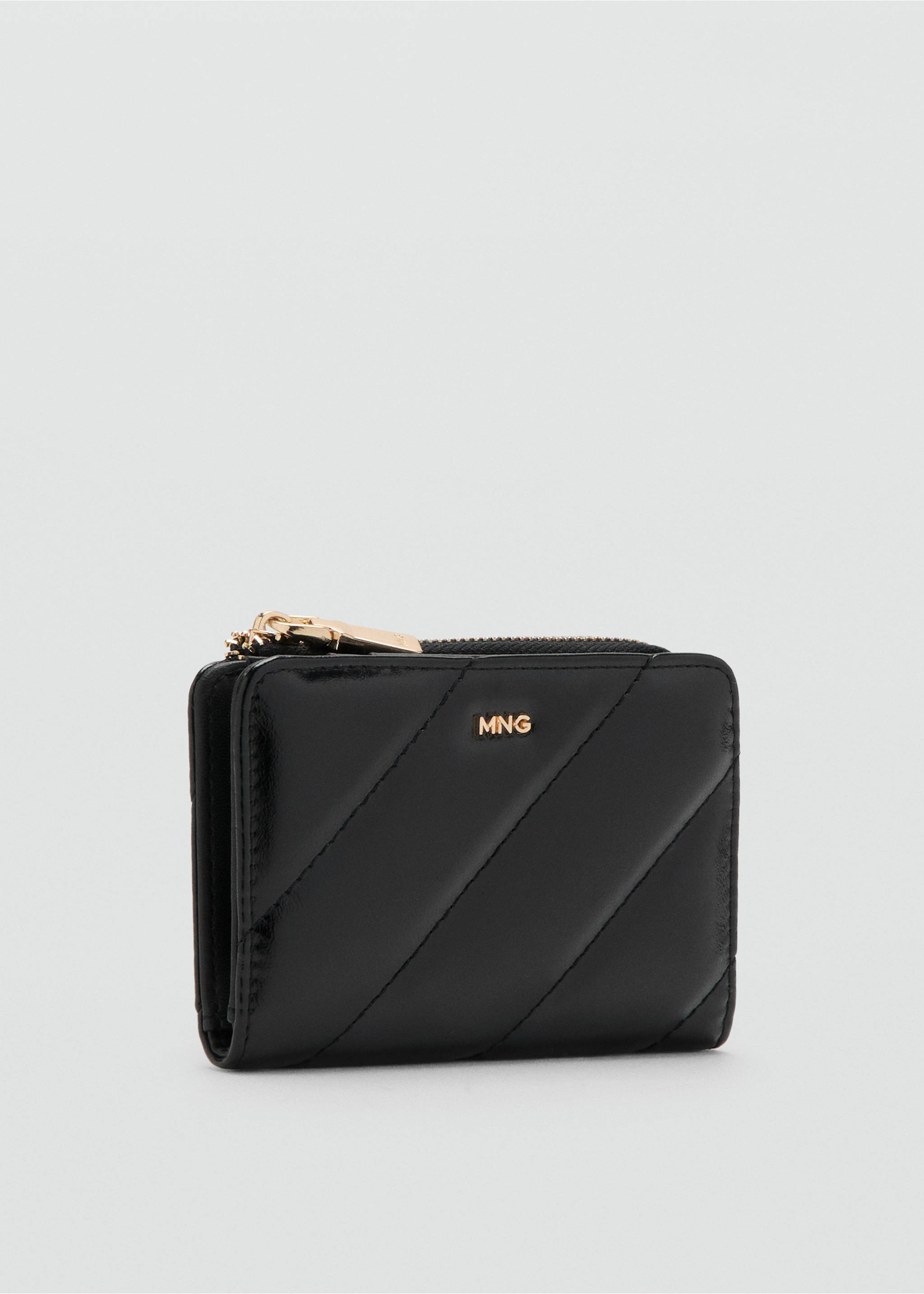 Small padded wallet - Medium plane, Black. Ref: 27031333-00.