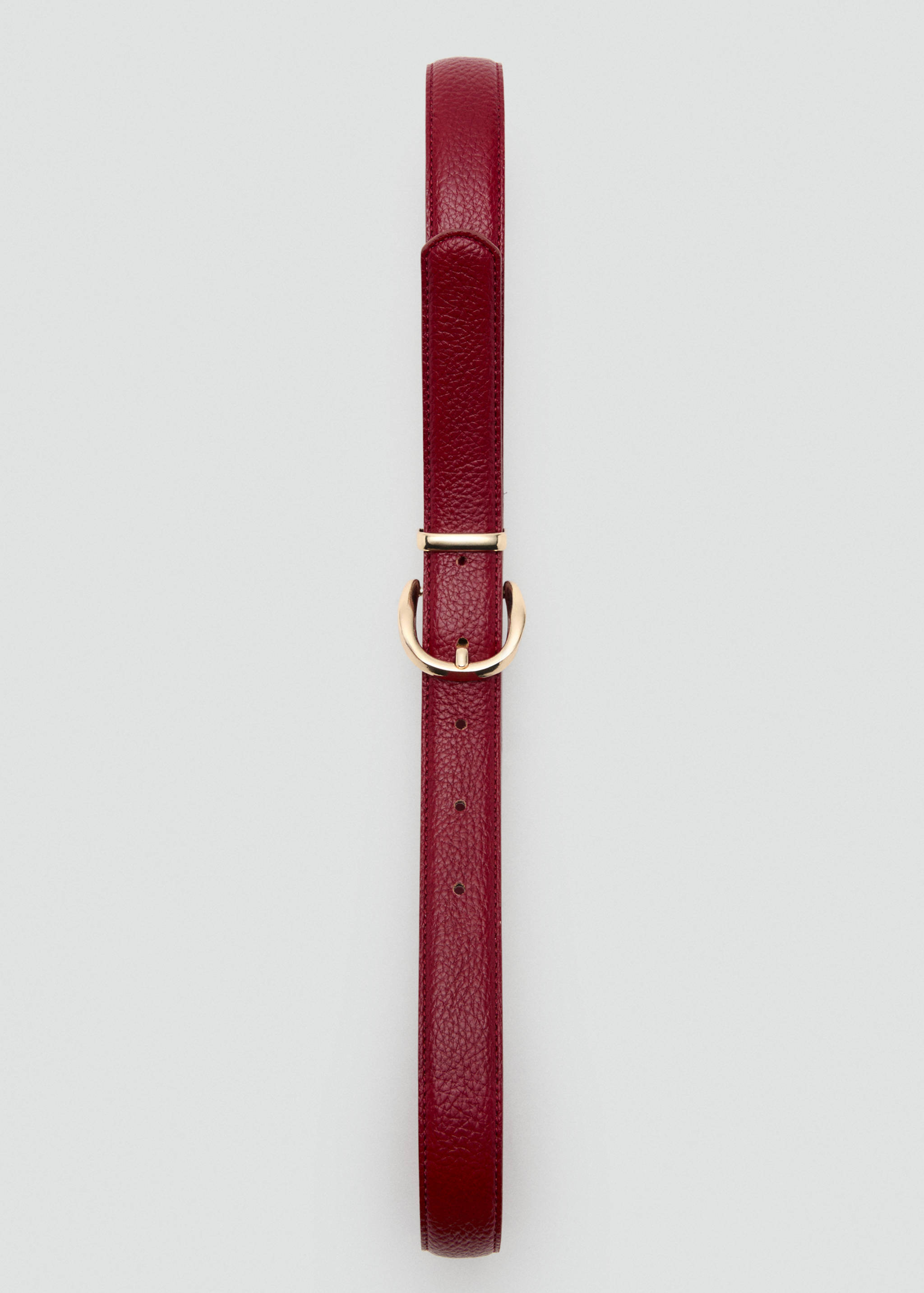 Oval buckle belt - Details of the article 1