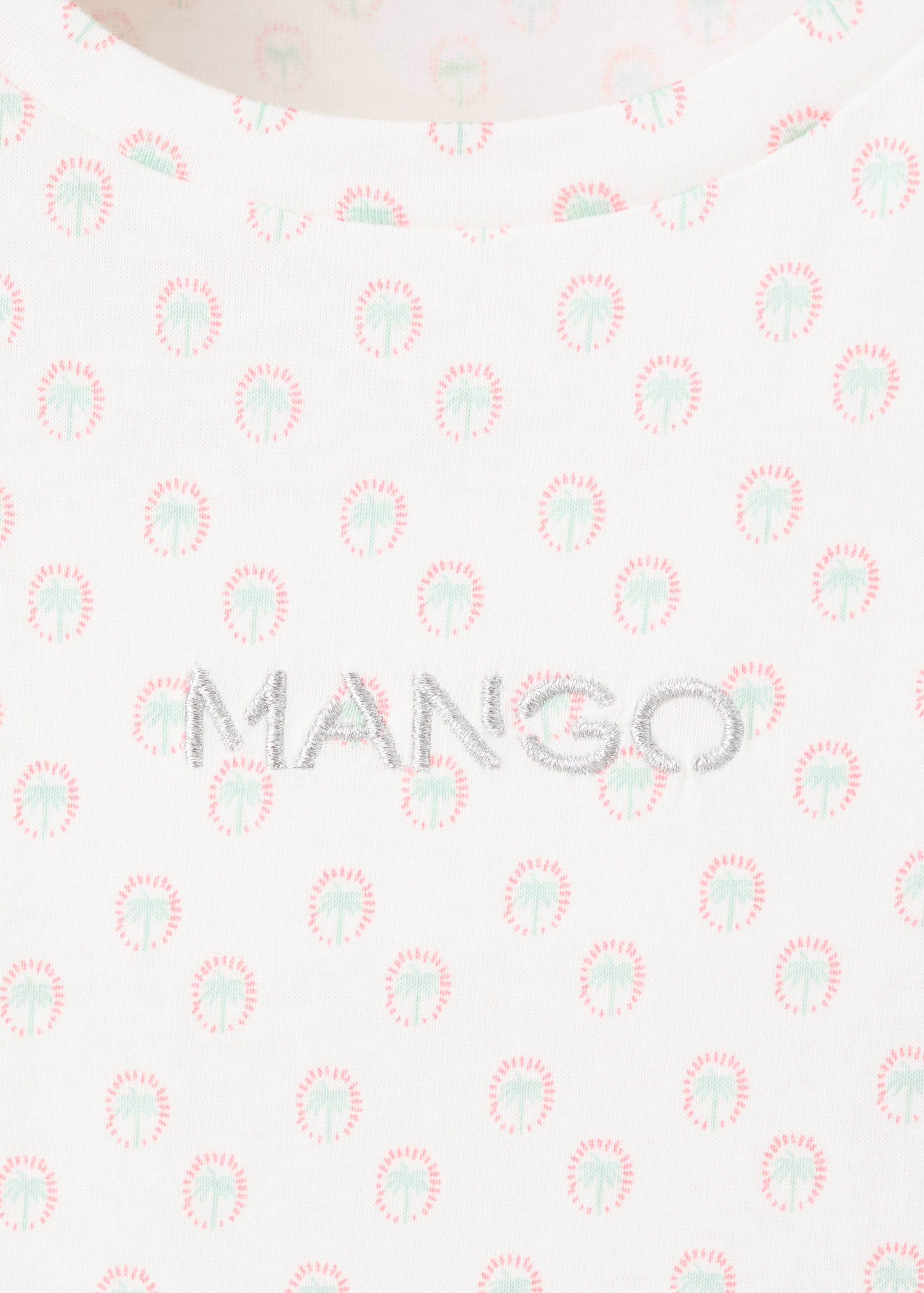 Embroidered printed T-shirt - Details of the article 8