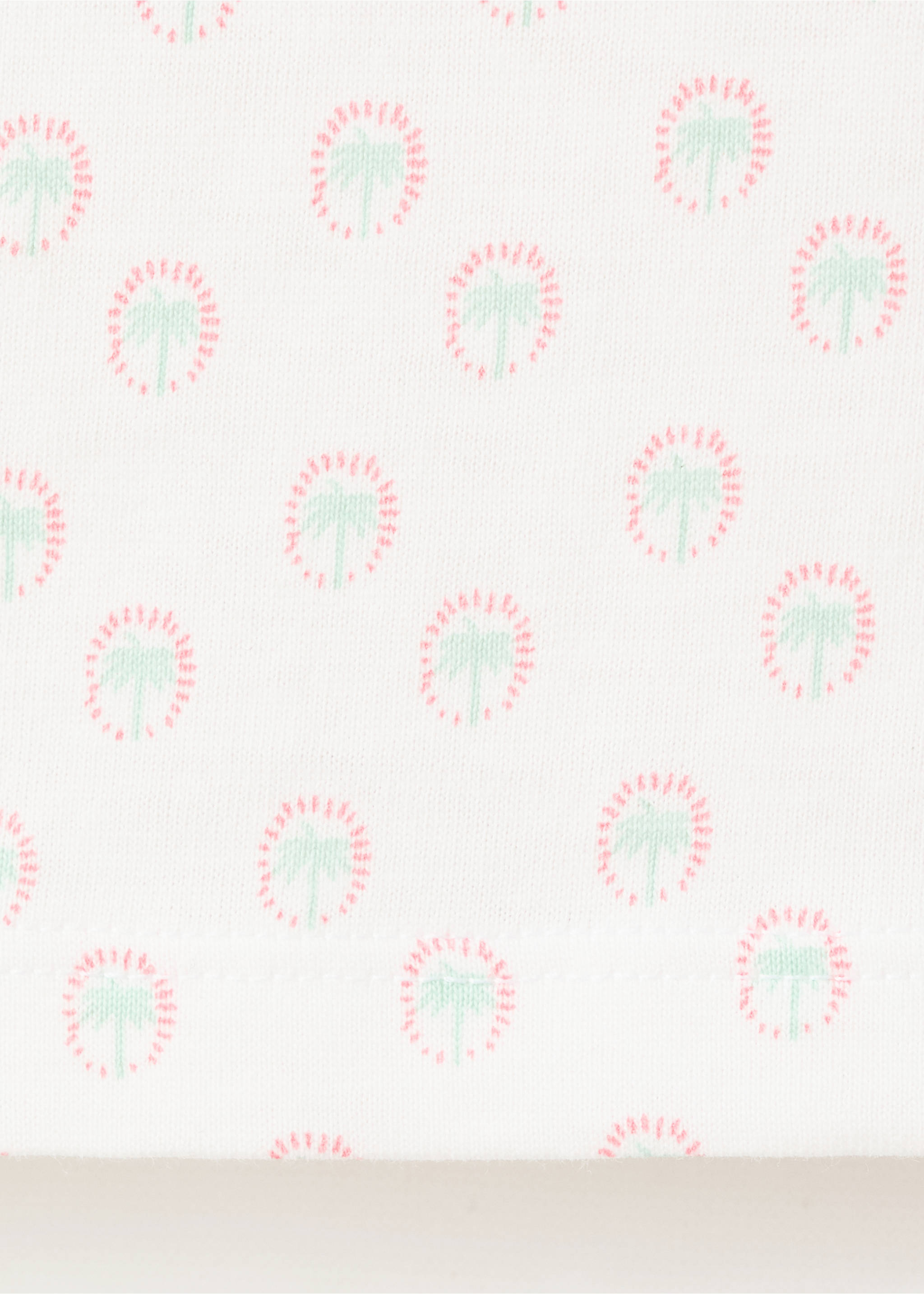 Embroidered printed T-shirt - Details of the article 0, Off White. Ref: 27031510-00.