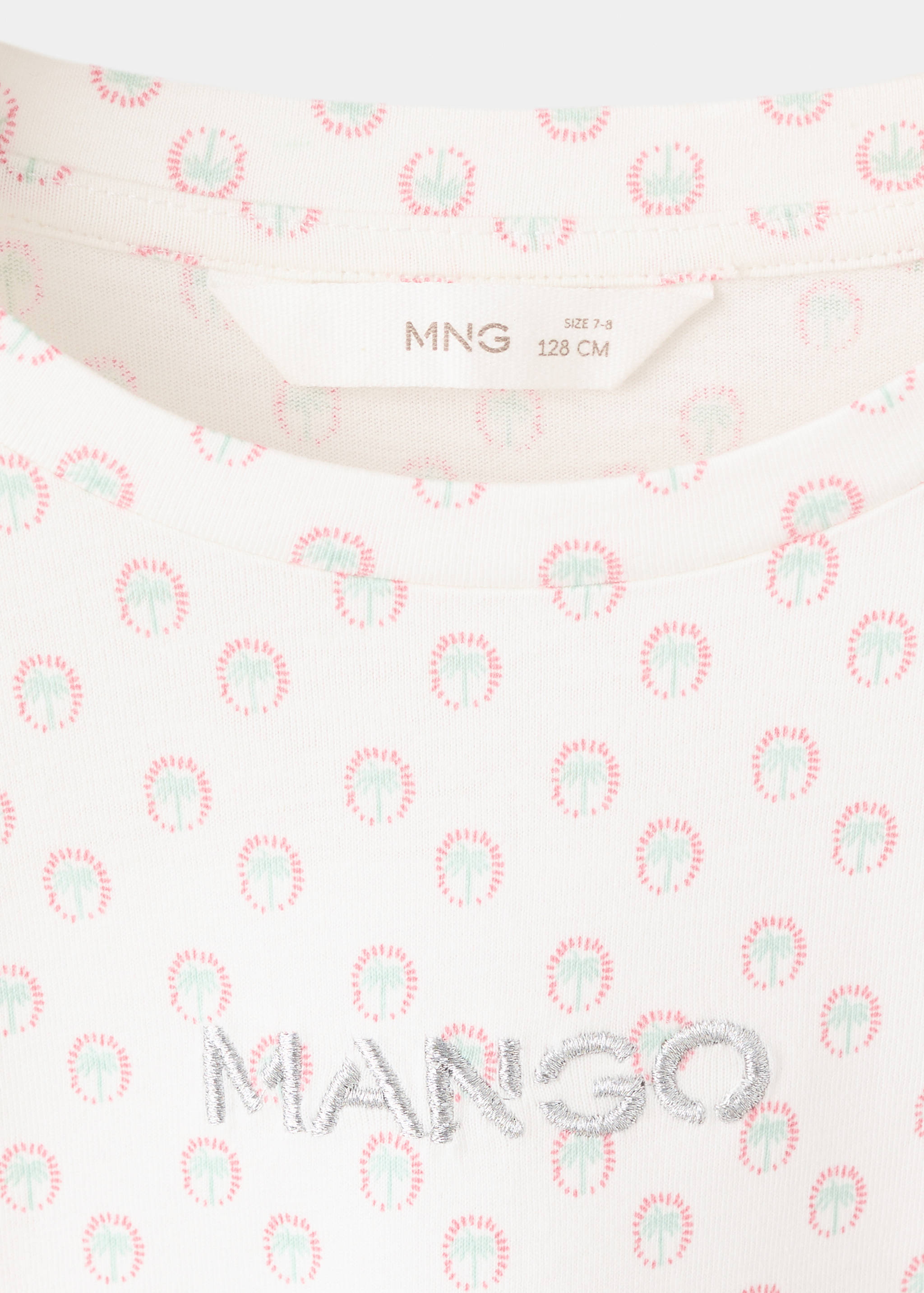 Embroidered printed T-shirt - Details of the article 8