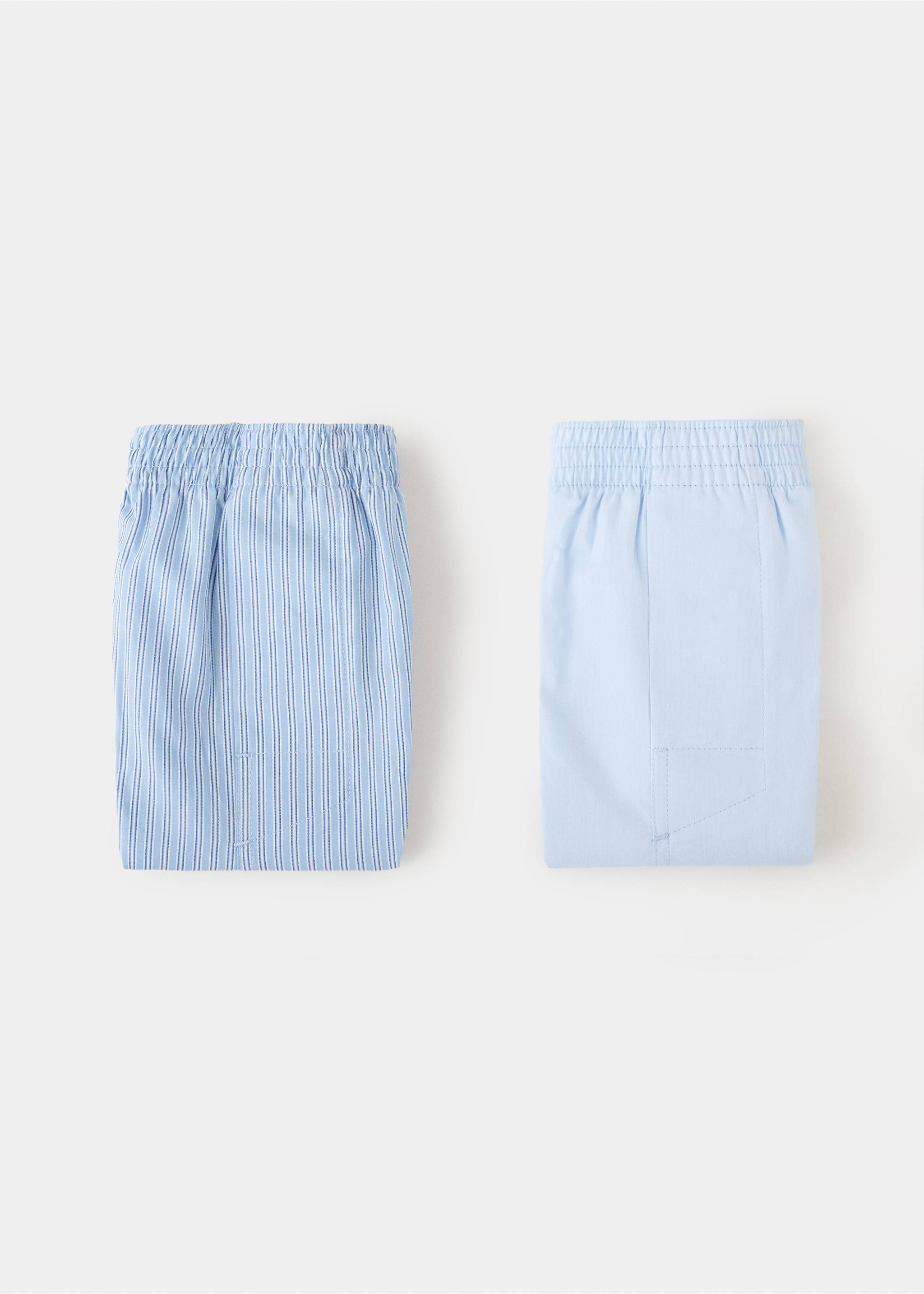 Pack 2 bóxers combinados - Artículo sin modelo, Azul celeste. Ref: 27031511-00.