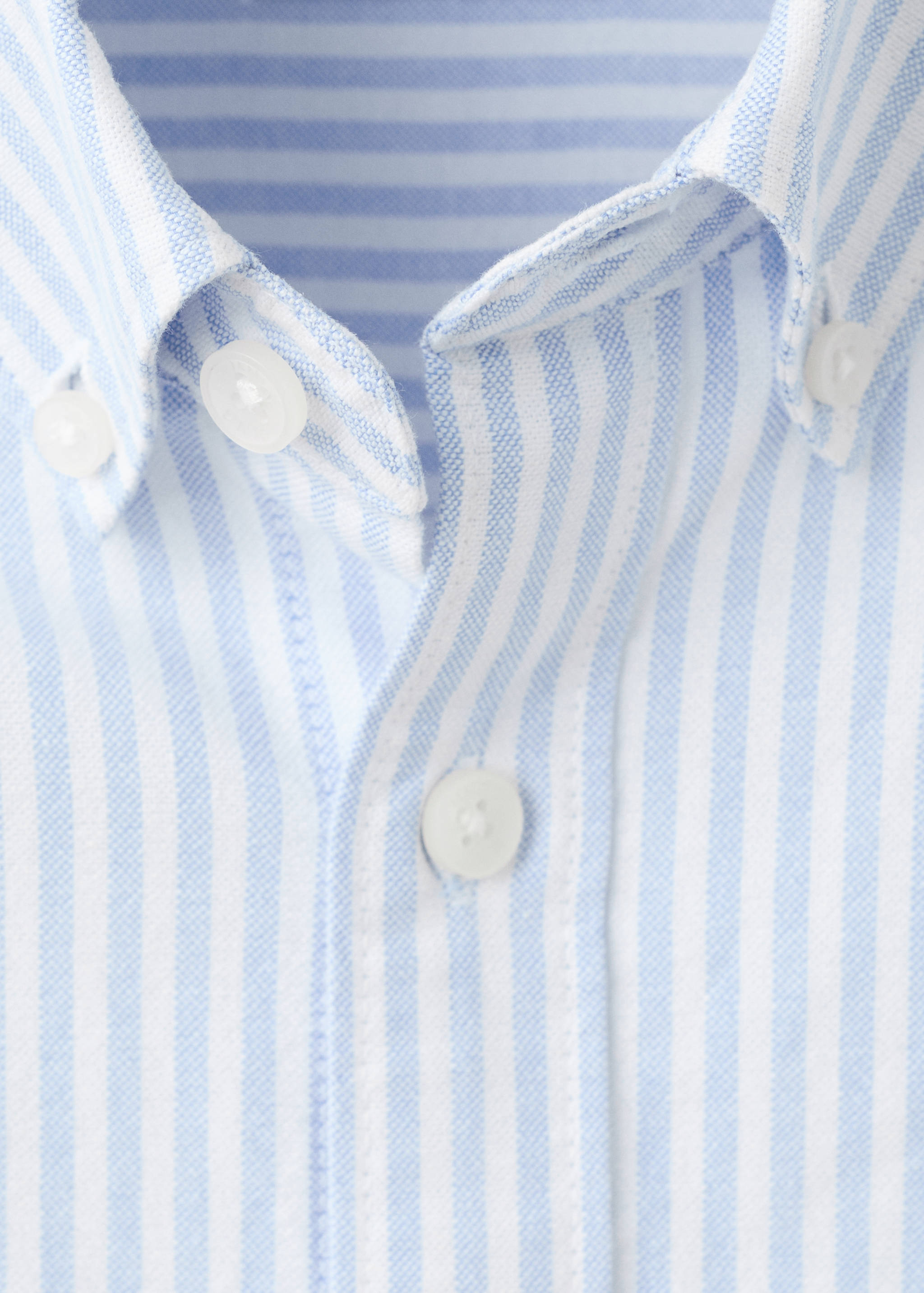 Striped Oxford shirt - Details of the article 8