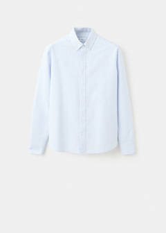 Striped Oxford shirt — Sky Blue 3