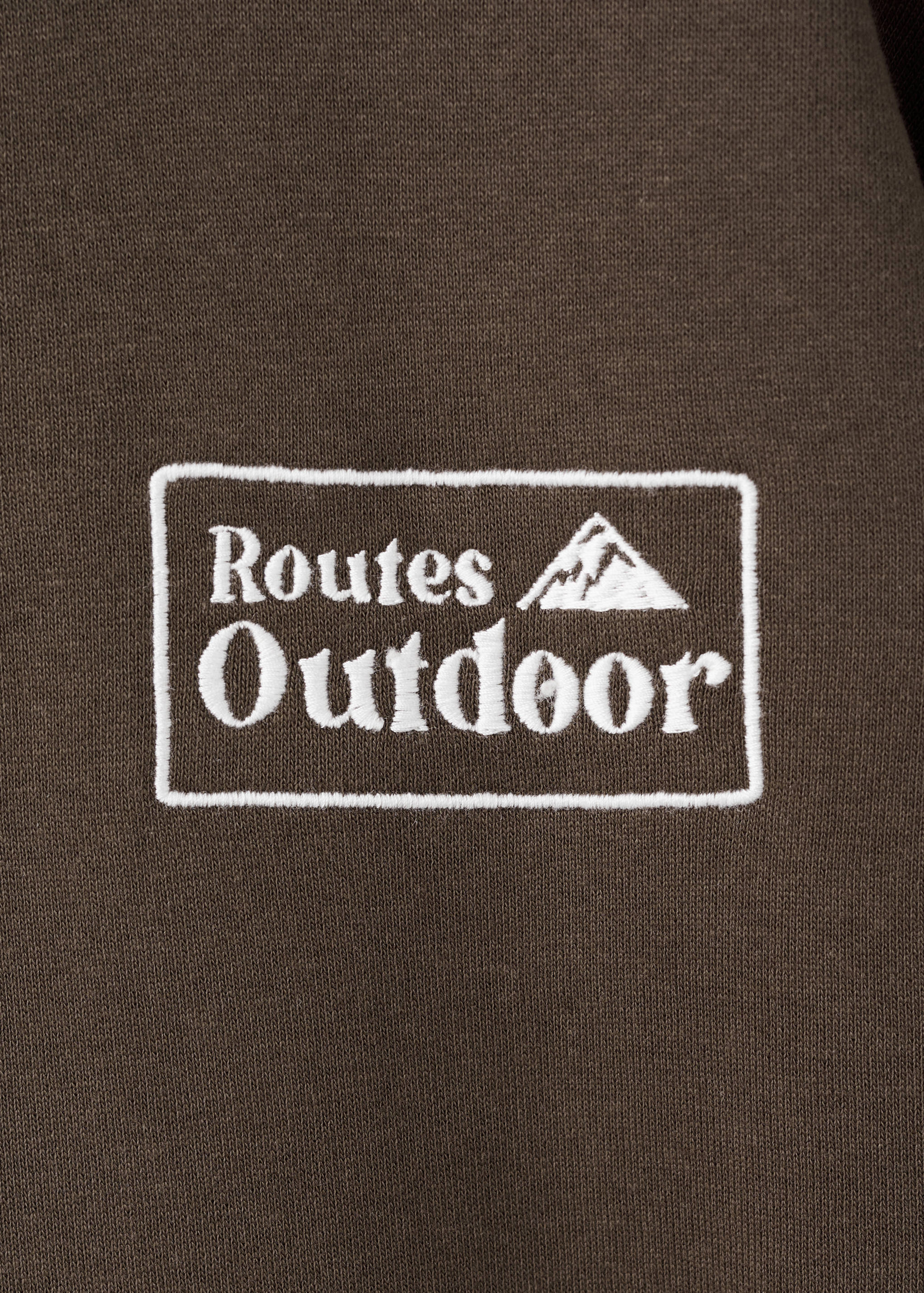 Sudadera algodón bordado - Detalle del artículo 0