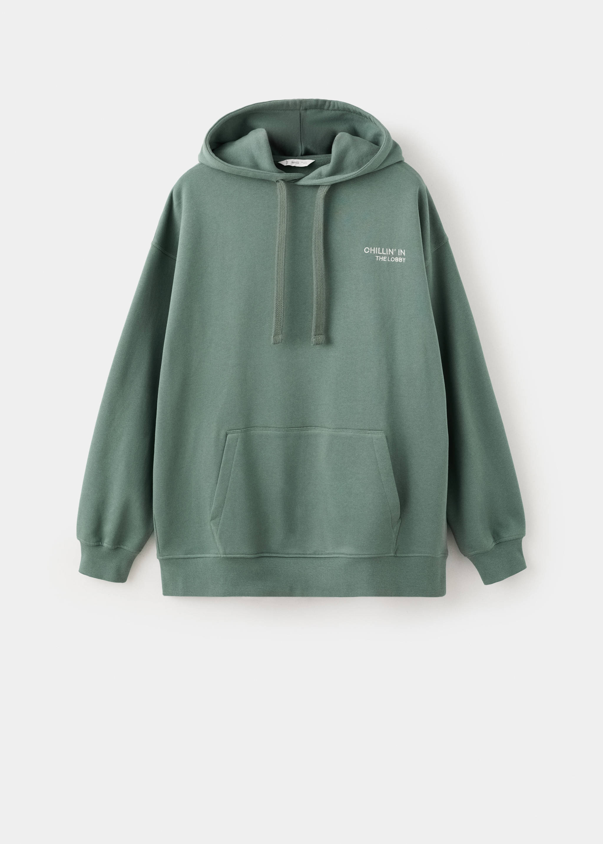 Sudadera estampada capucha - Artículo sin modelo