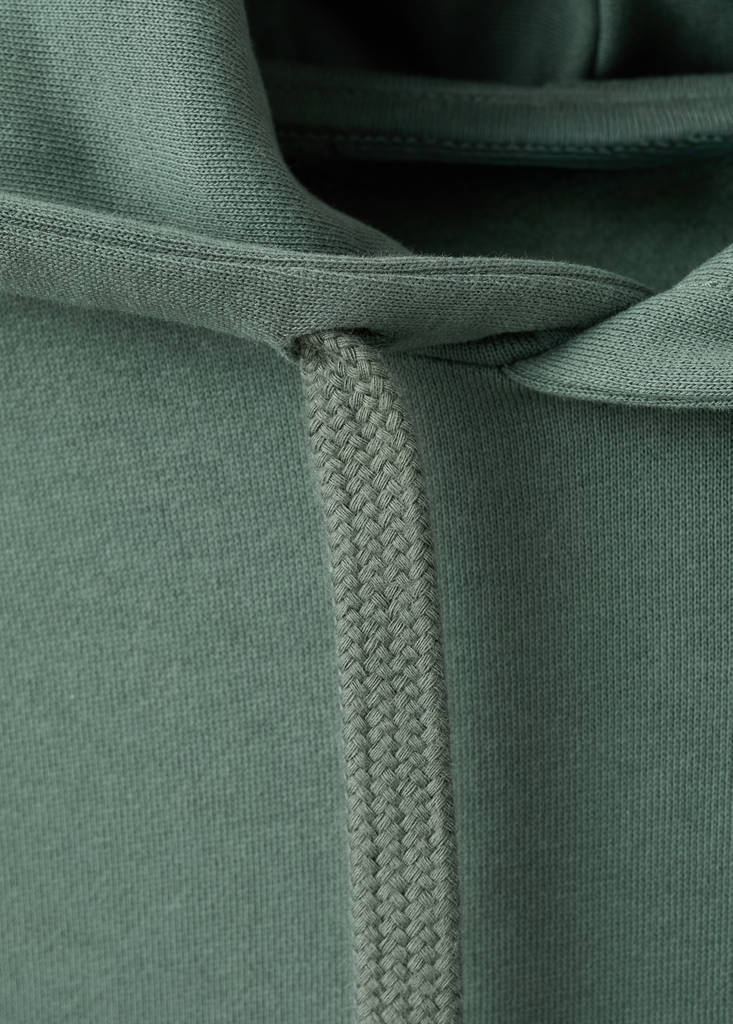 Printed hoodie — Green