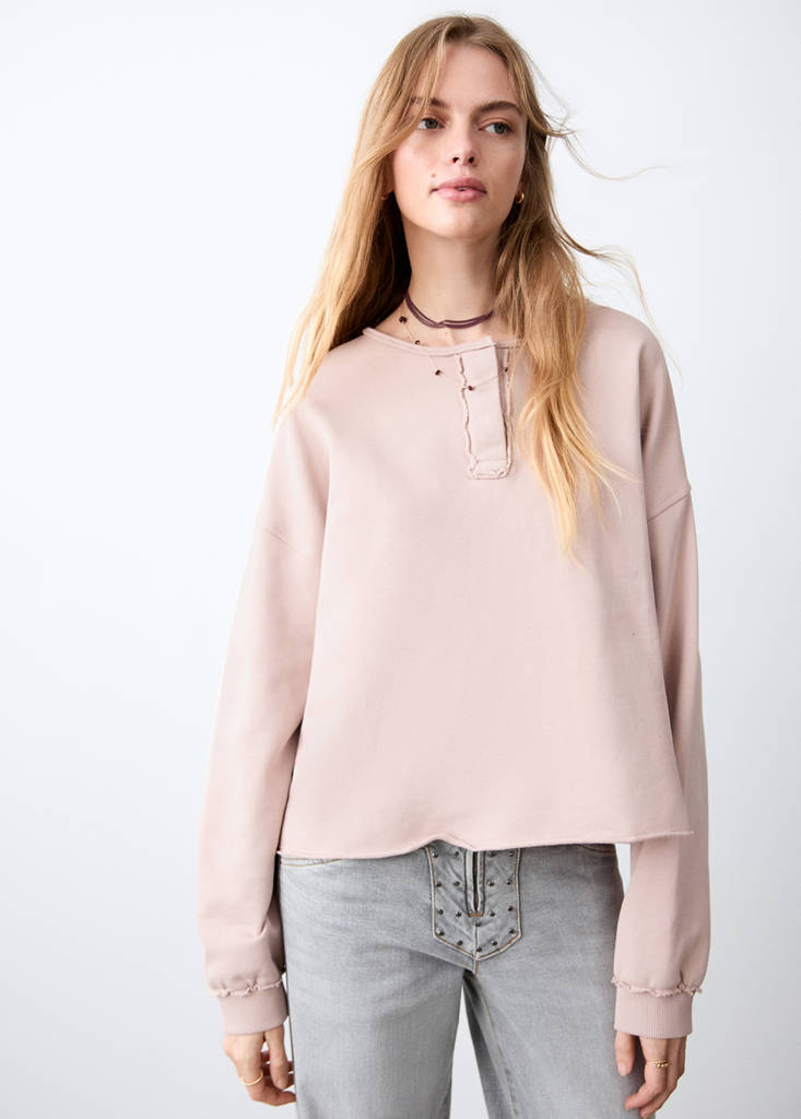 Sudadera bajo sin costuras