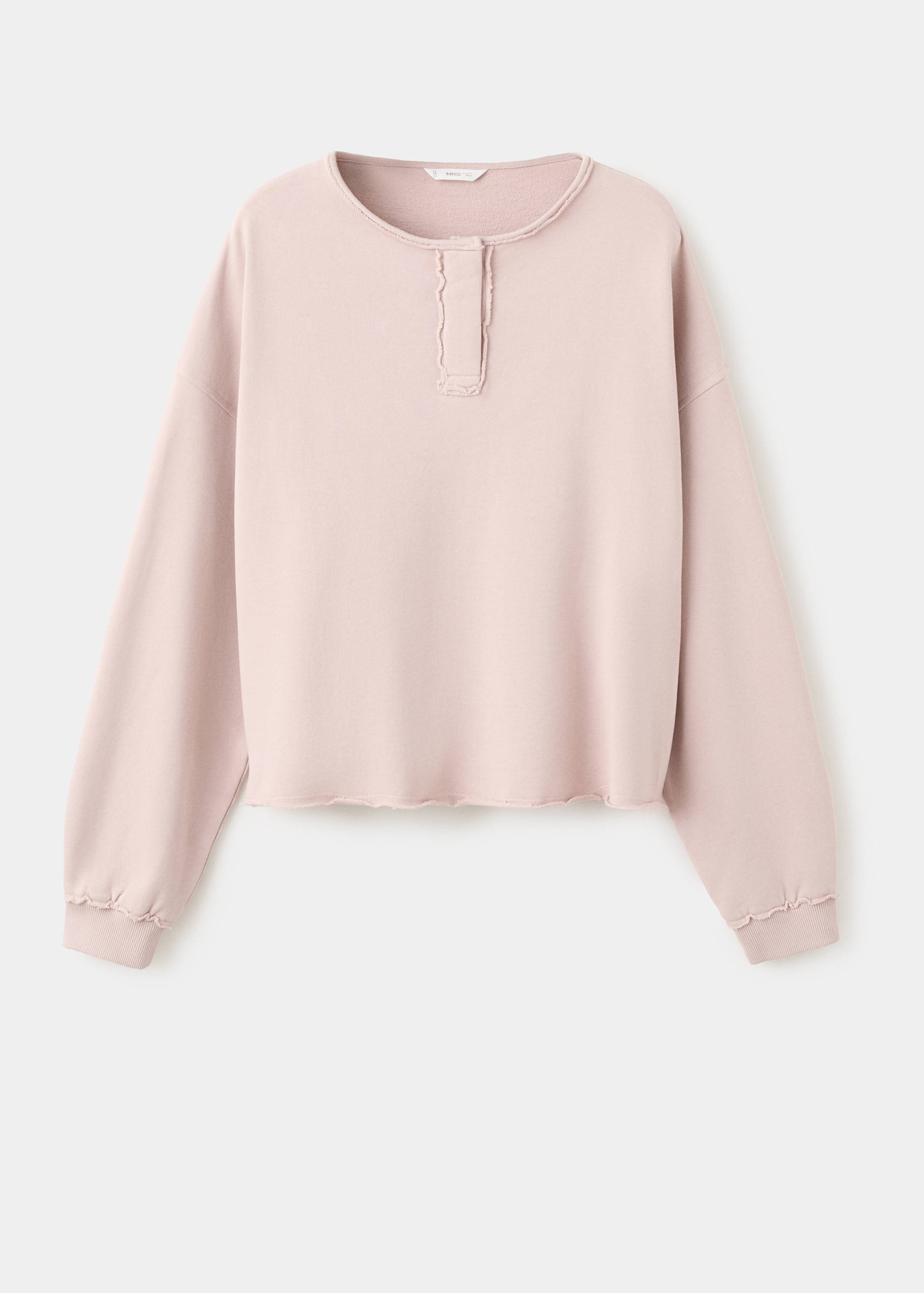 Seamless hem sweatshirt - Article without model