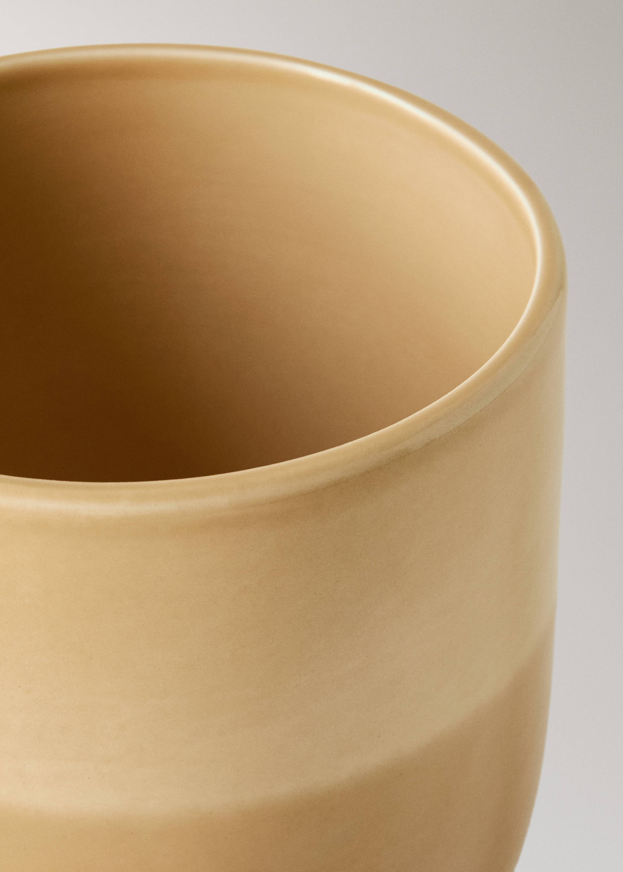 Two tone stoneware planter - Details of the article 1