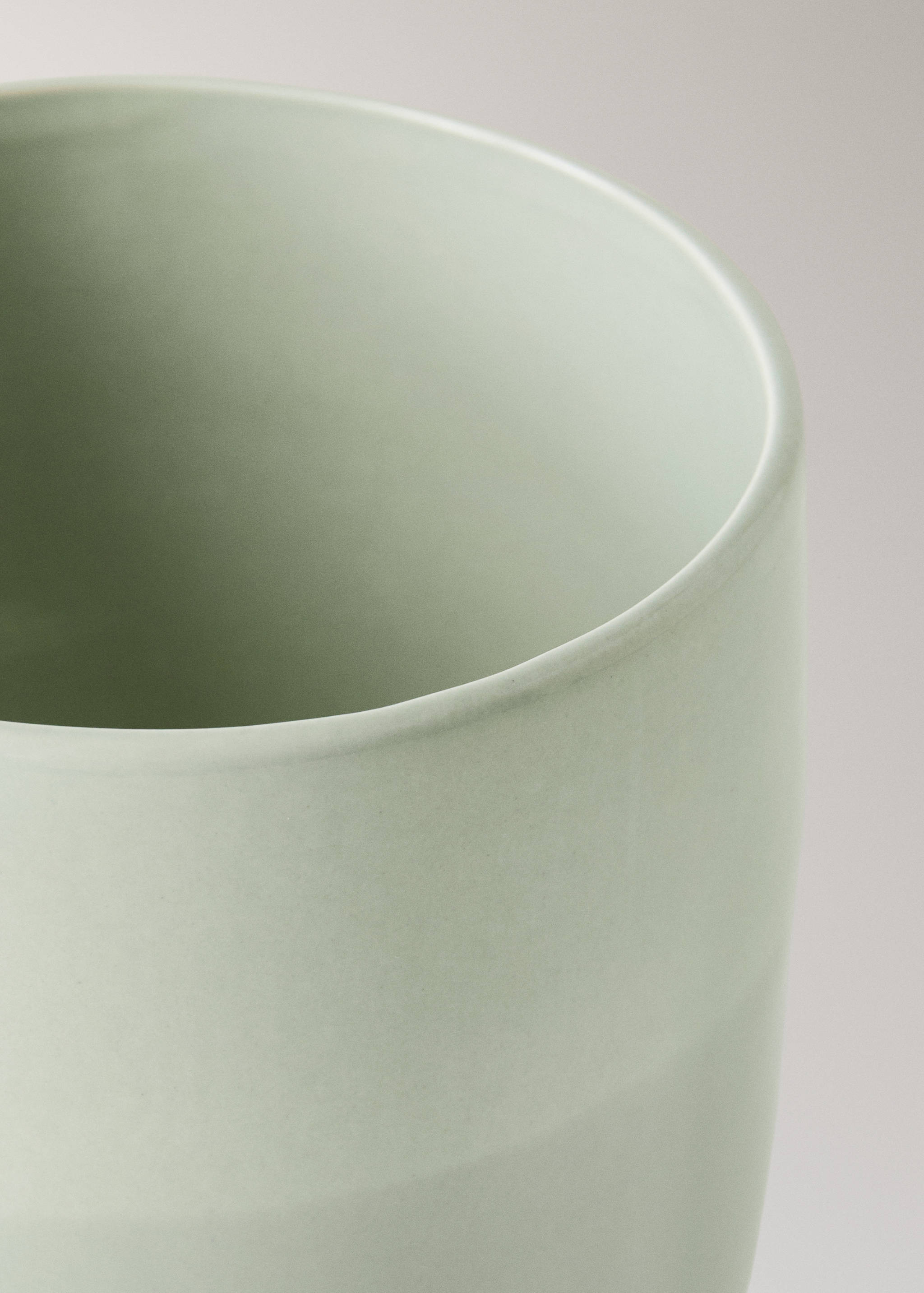 Two tone stoneware planter - Details of the article 1