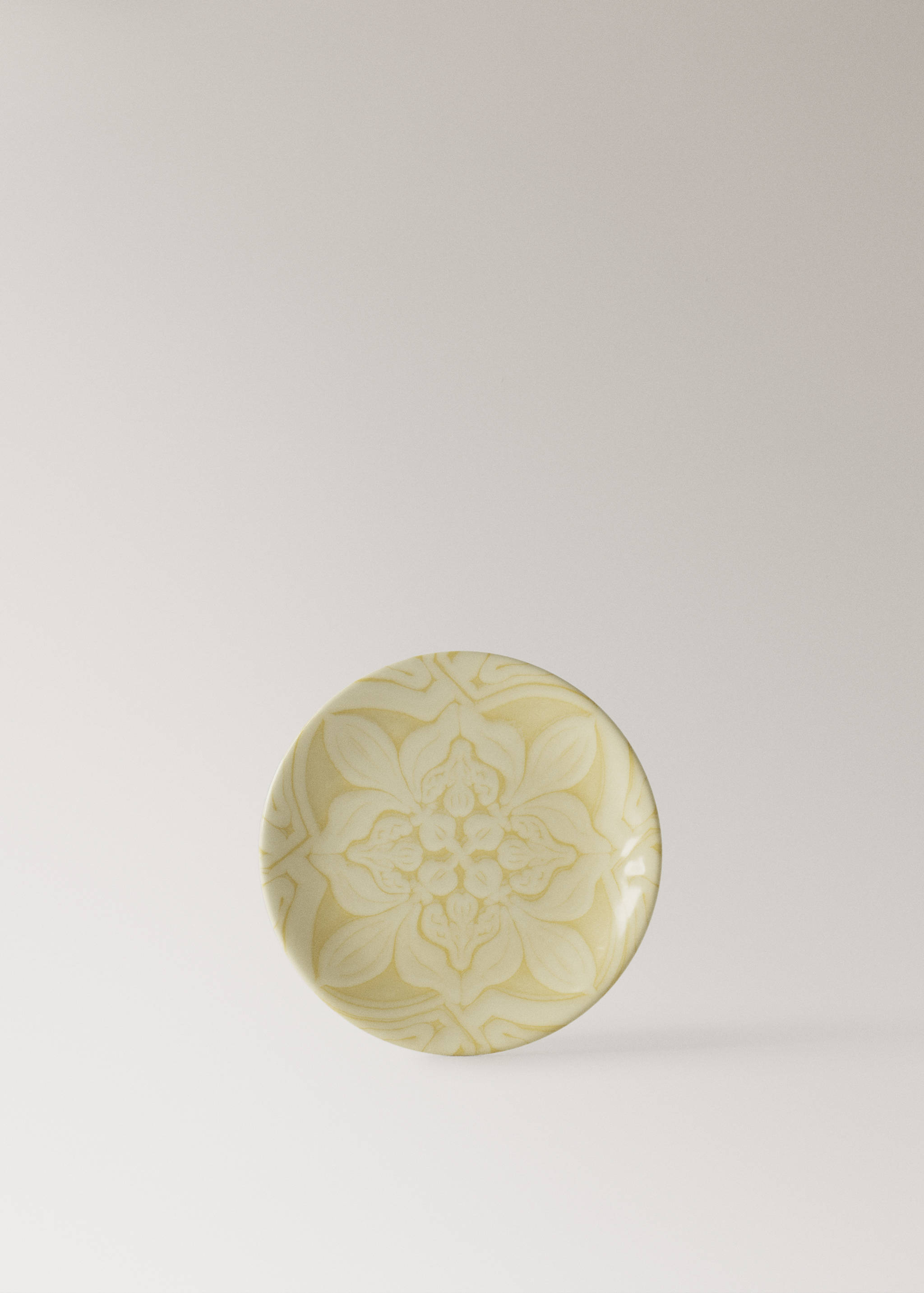 Floral bread plate - Article without model