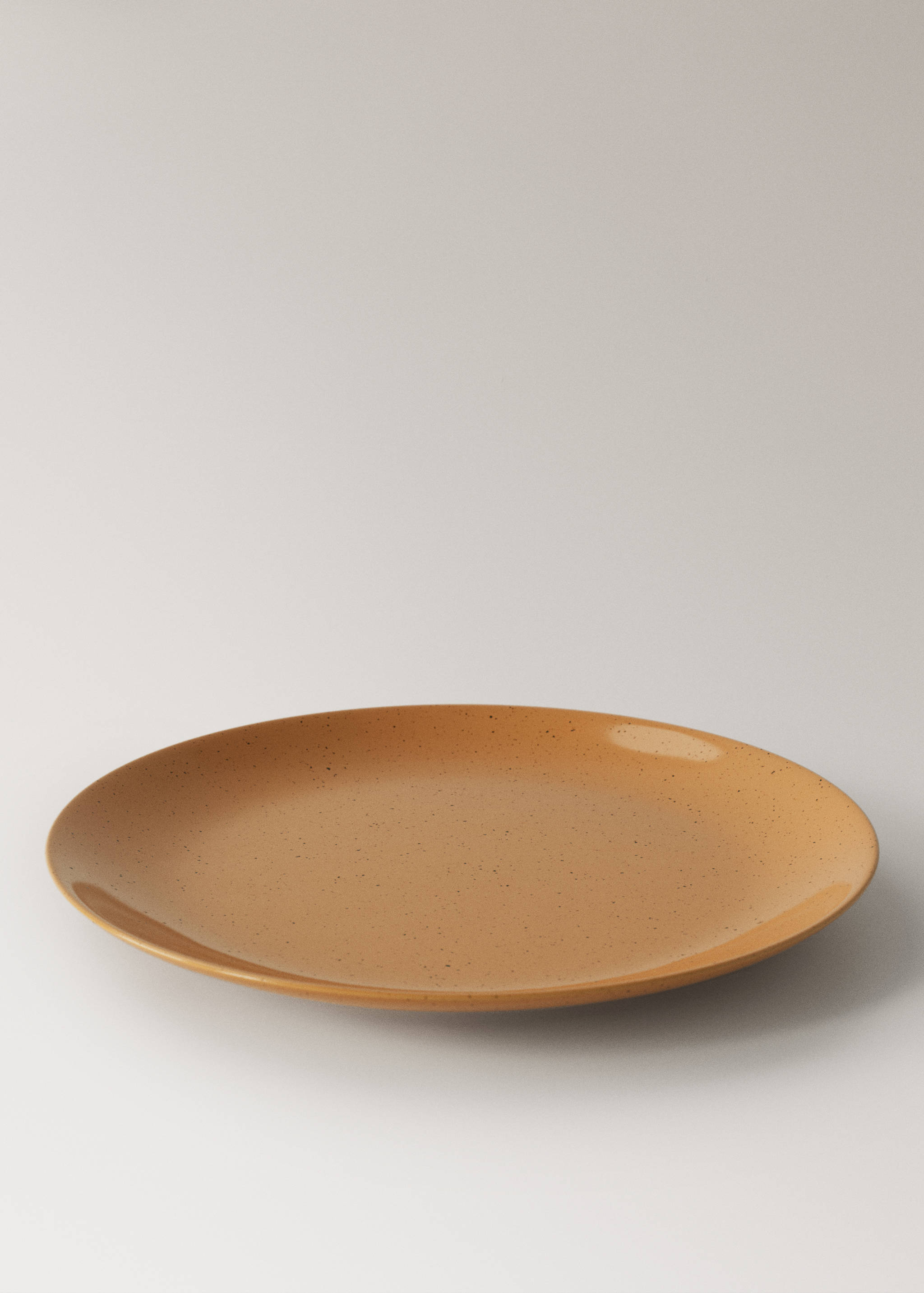 Stoneware dinner plate with spots - Details of the article 1