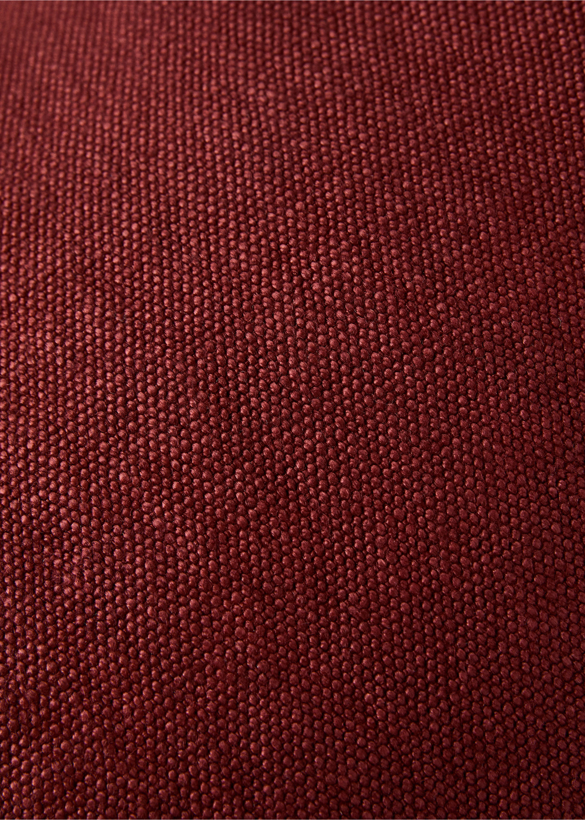 100% heavy linen cushion cover with overlock 40x60 cm - Details of the article 3, Pink. Ref: 27031527-00.