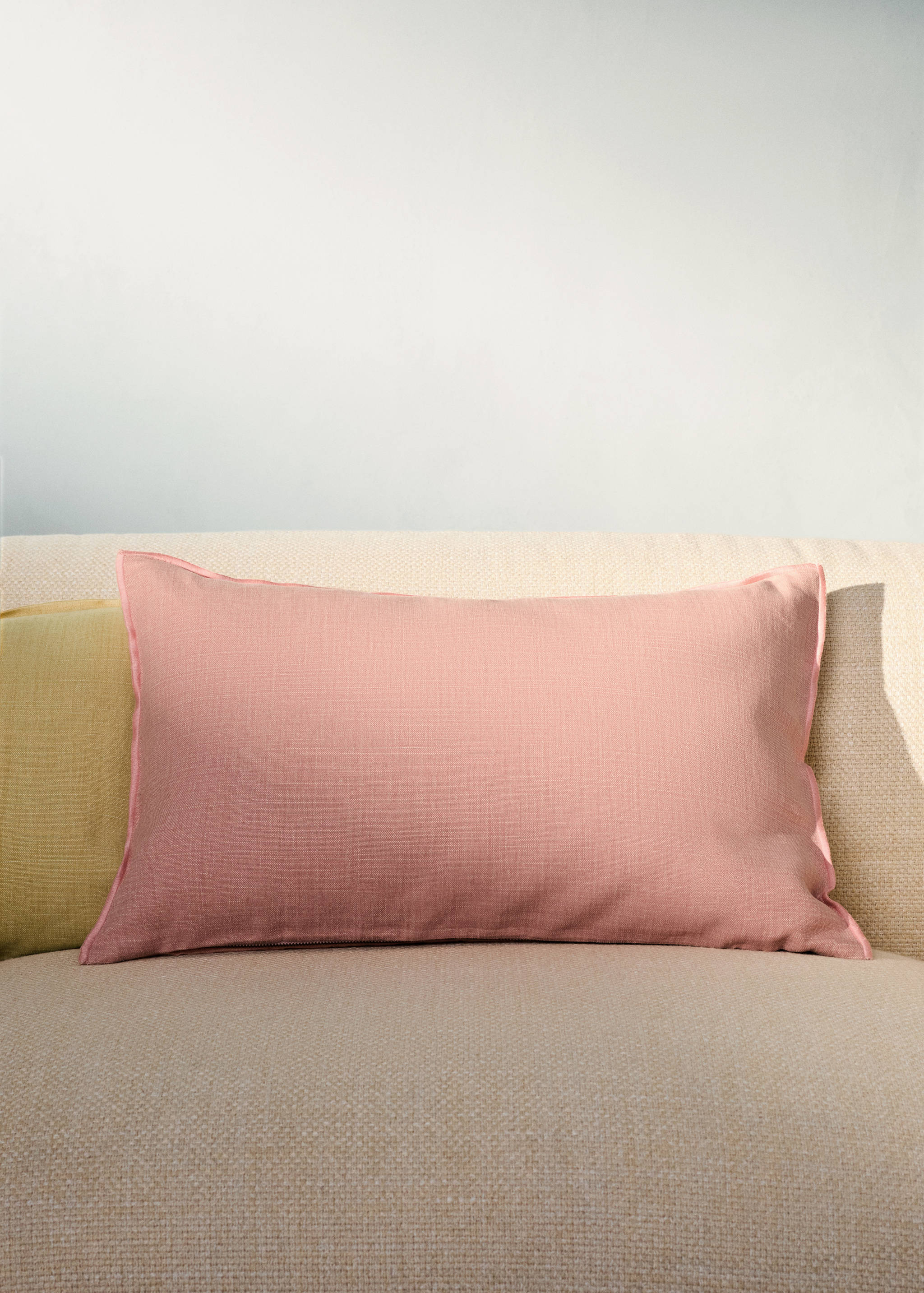 Housse de coussin lin jaspé 40x60 cm - Plan général