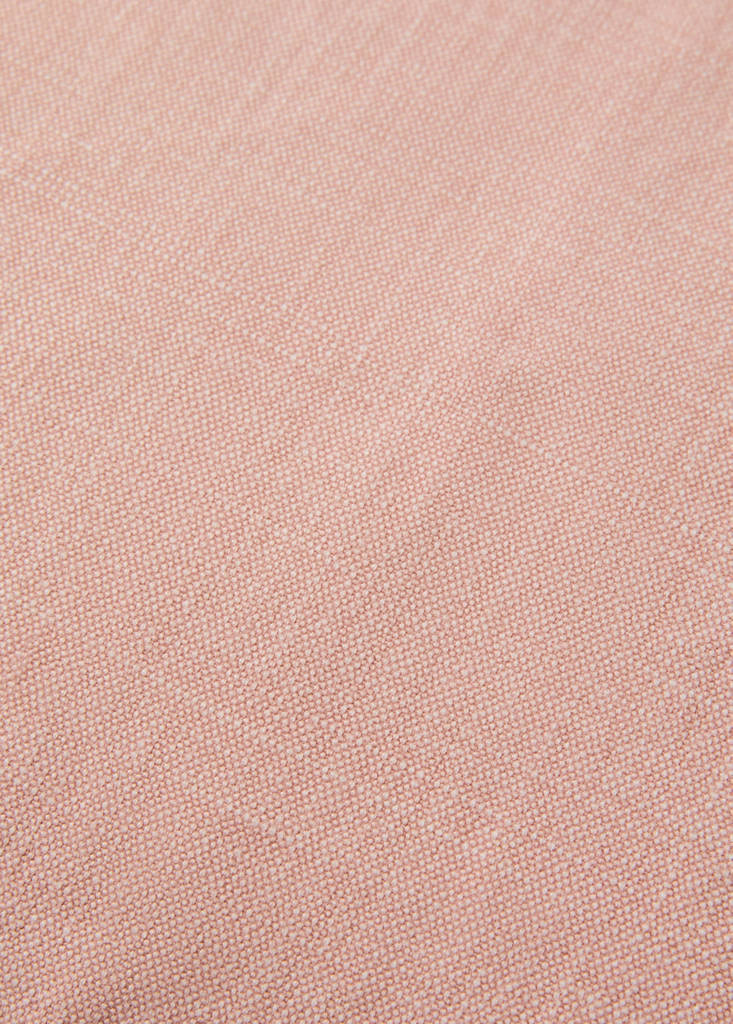 Mottled linen cushion cover 40x60 cm — Pink