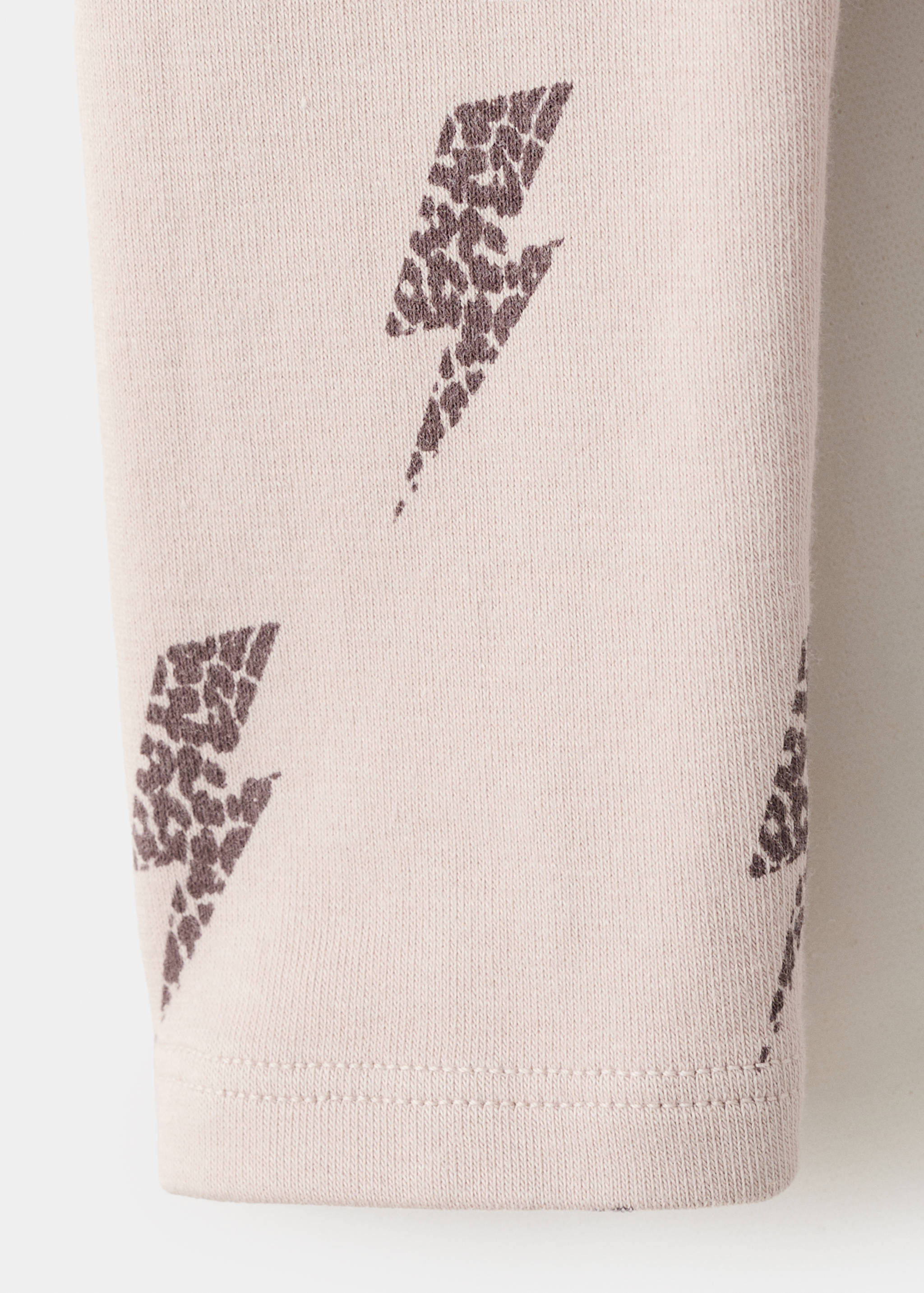 印花长袖T恤 - null