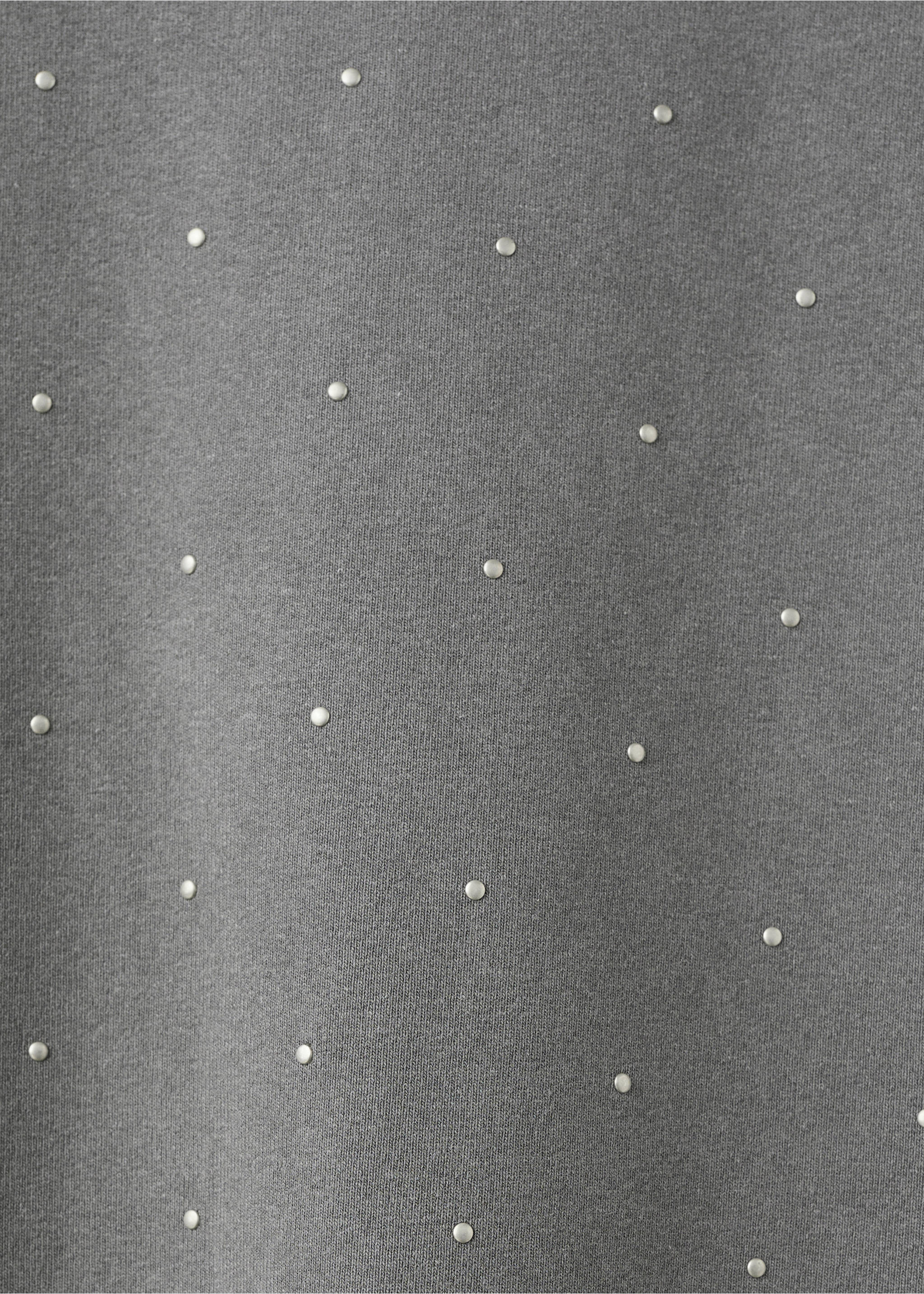 短袖水钻T恤 - null, 深灰色. Ref: 27031537-00.