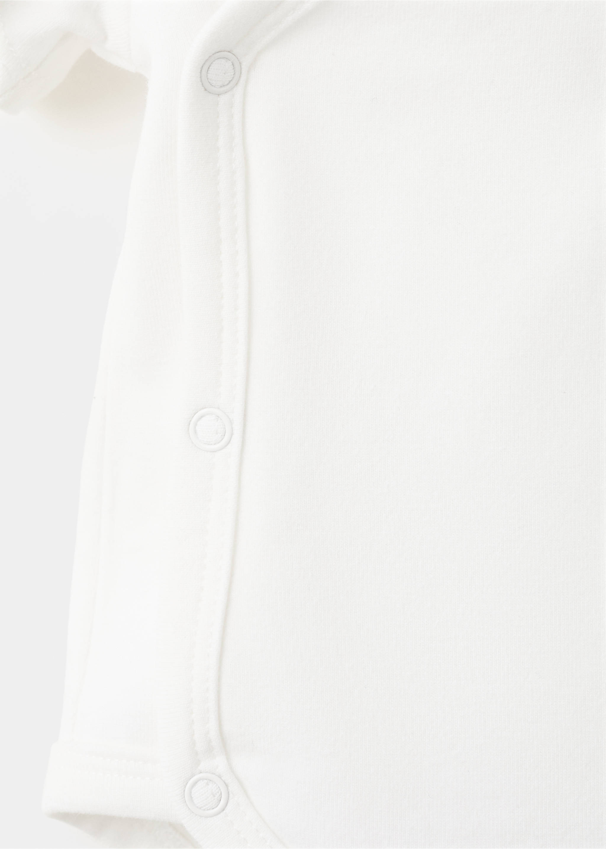 Body algodón - Detalle del artículo 8, Blanco roto. Ref: 27032005-00.