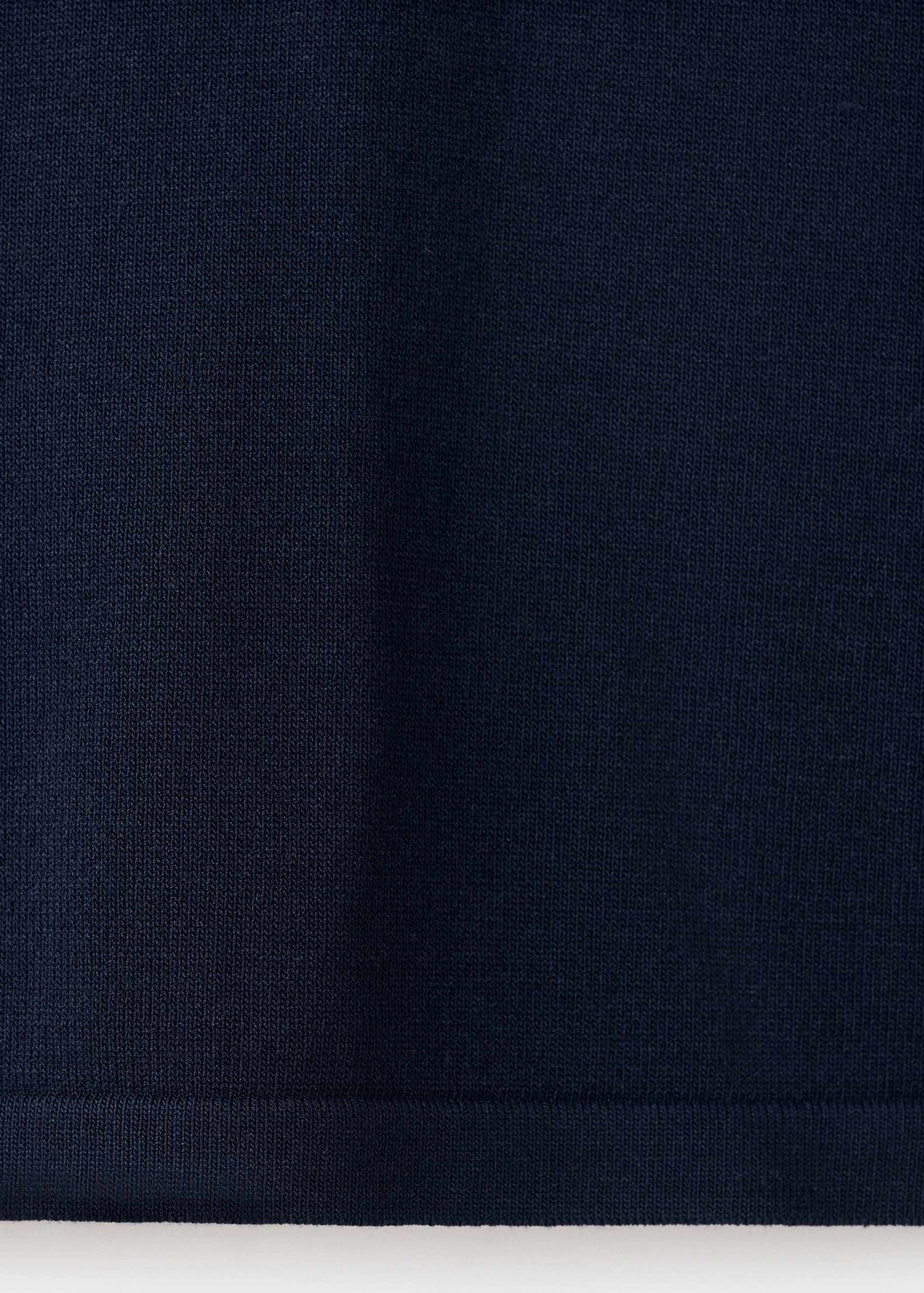 车缝细节Polo领毛衣 - null