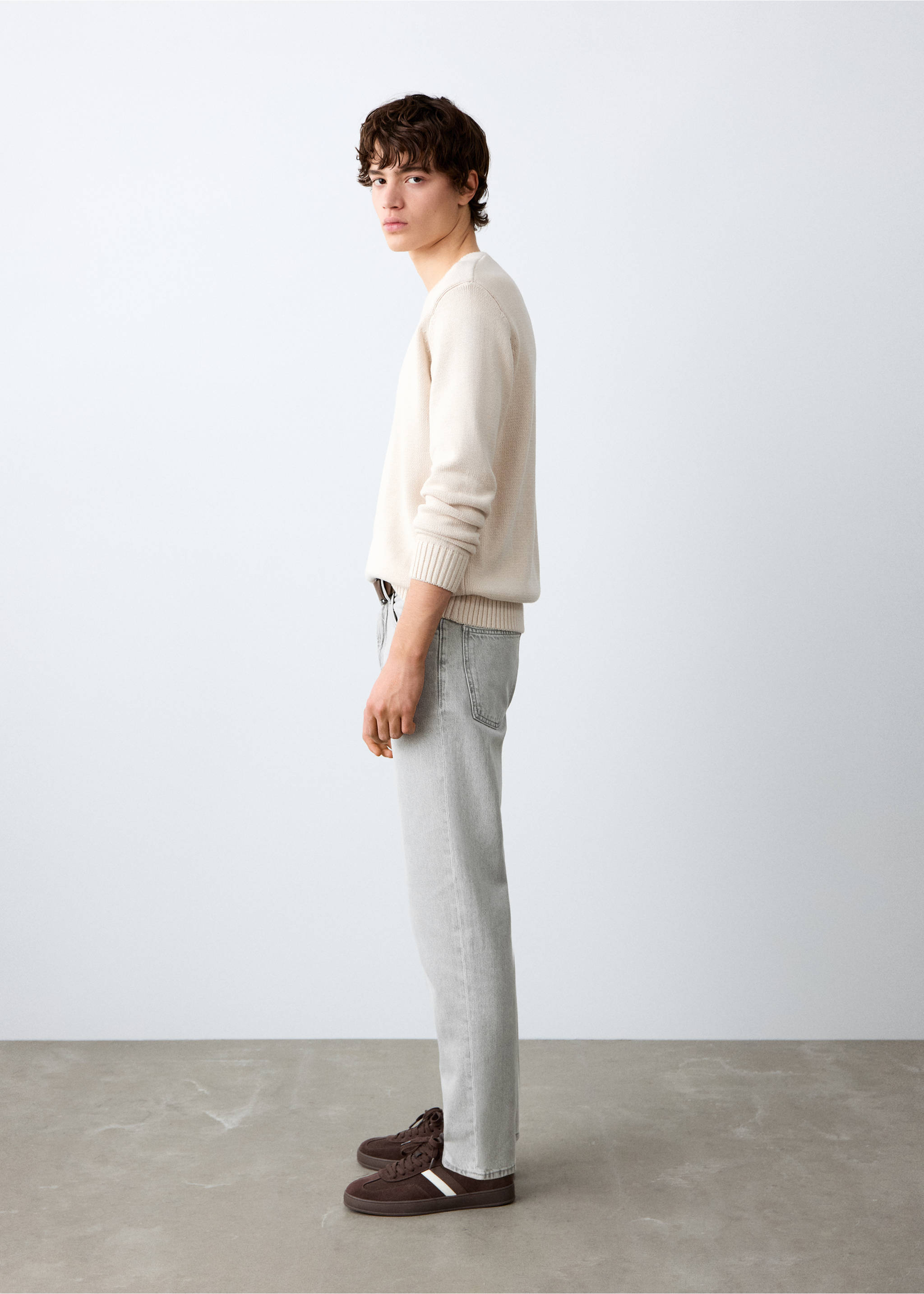 Texans regular fit - Pla mig, Gris denim. Ref: 27032548-00.