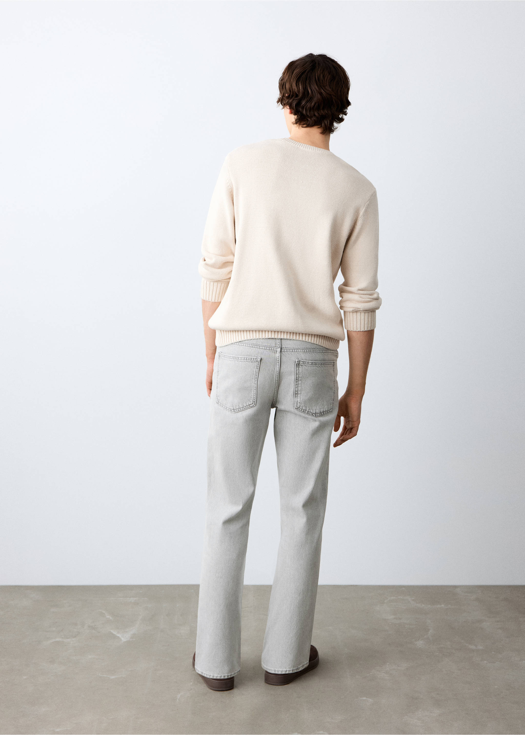 Texans regular fit - Revers de l'article, Gris denim. Ref: 27032548-00.