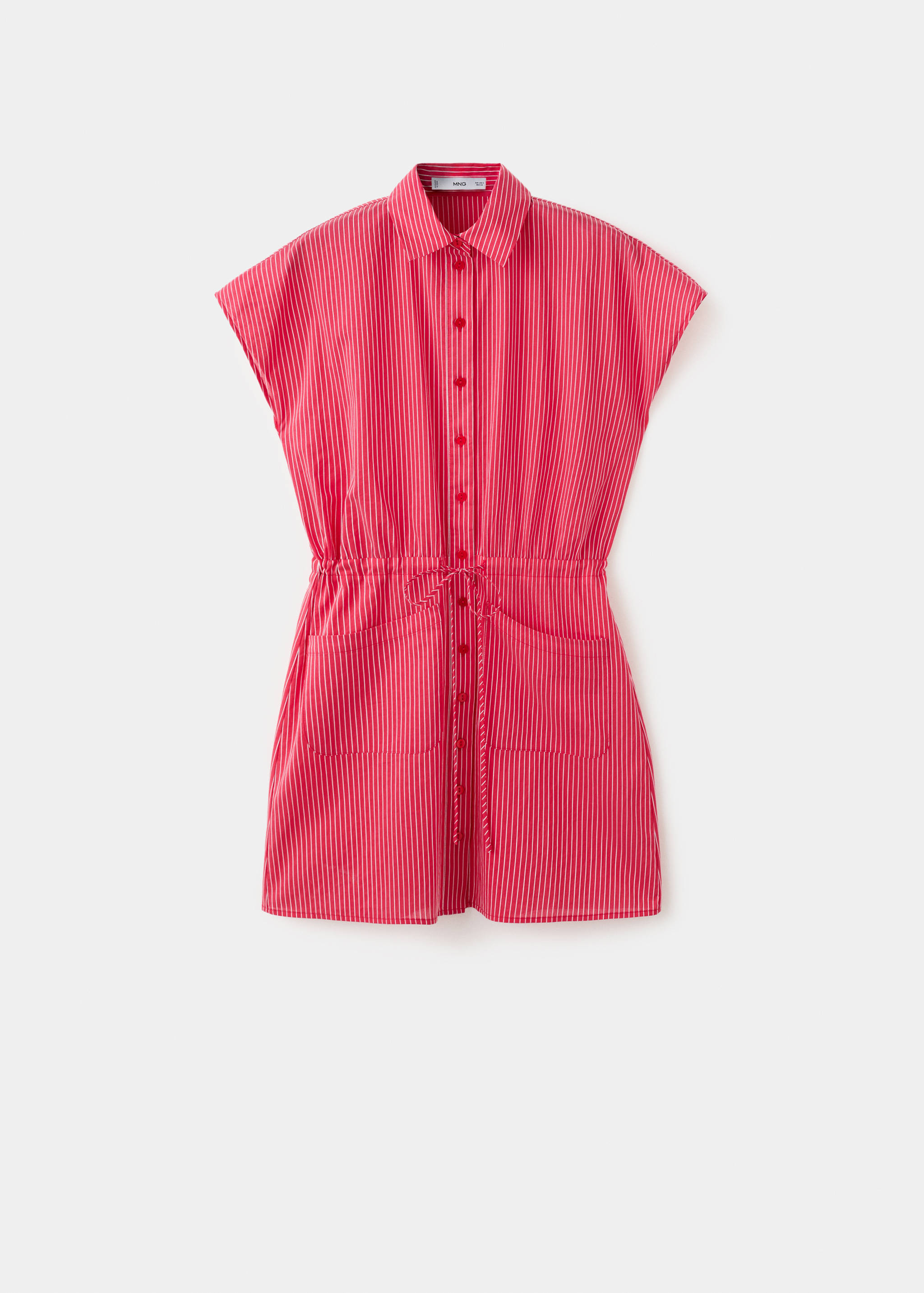 Striped shirt dress - Article without model